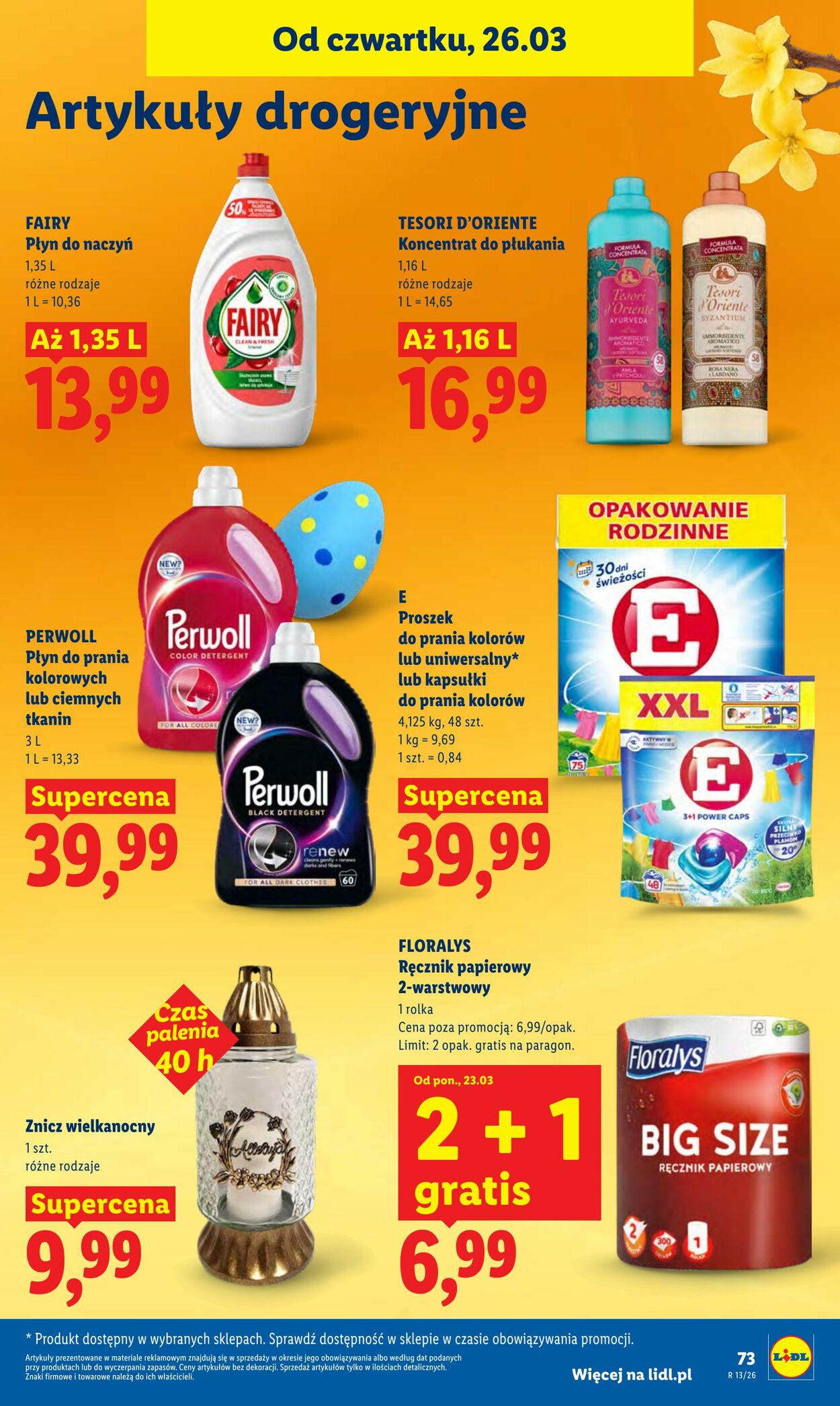 Gazetka Lidl 26.03.2026 - 29.03.2026