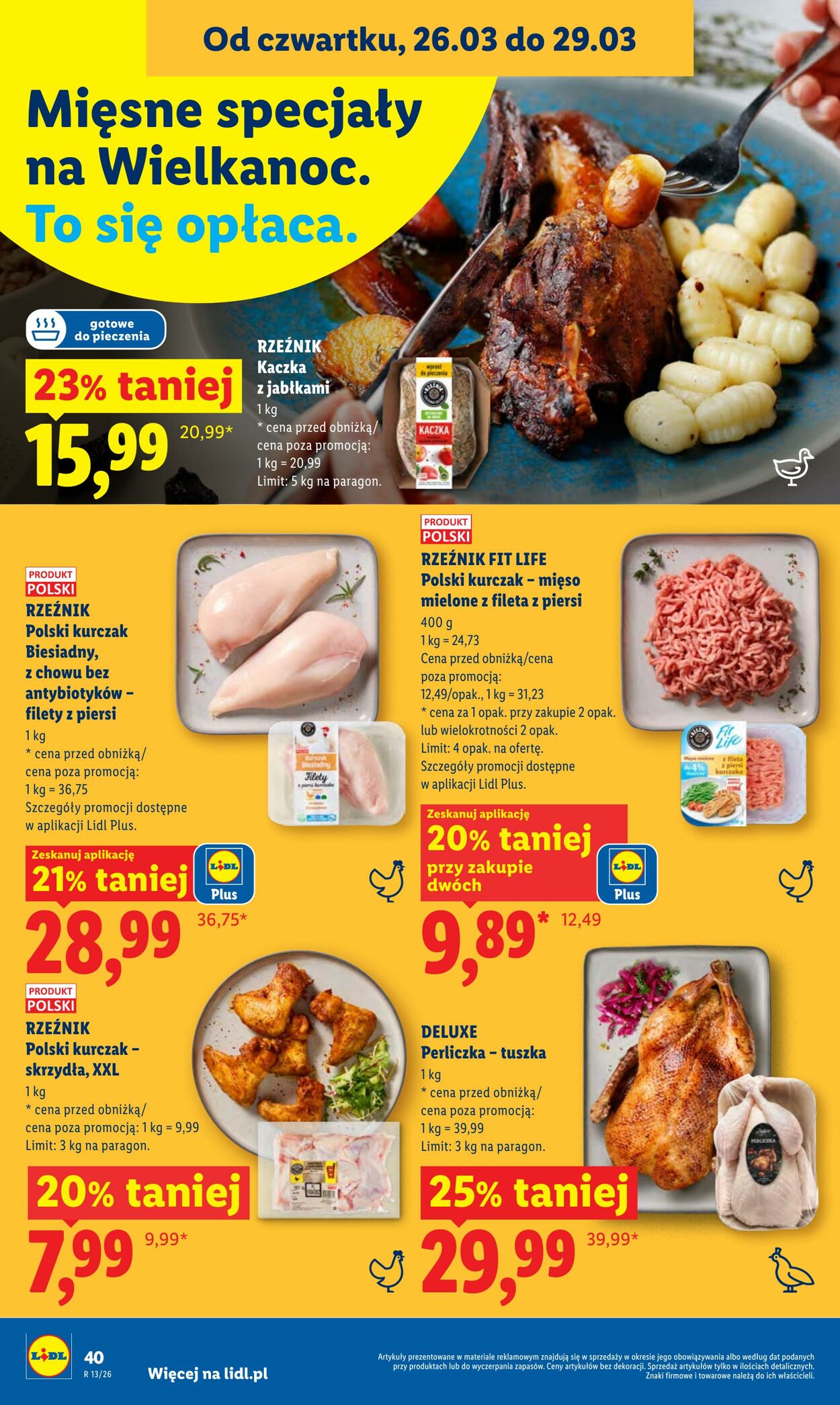 Gazetka Lidl 26.03.2026 - 29.03.2026