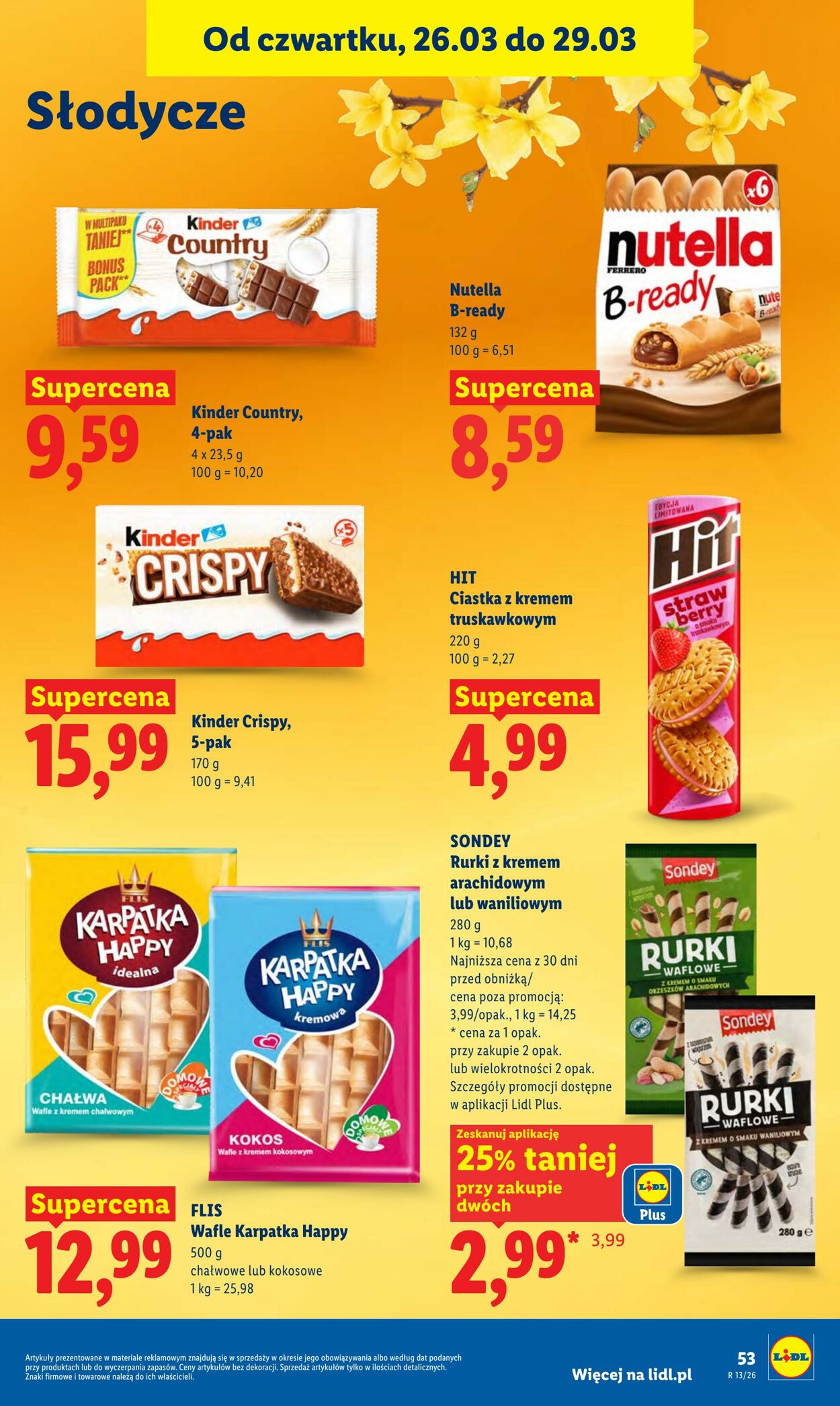 Gazetka Lidl 26.03.2026 - 29.03.2026