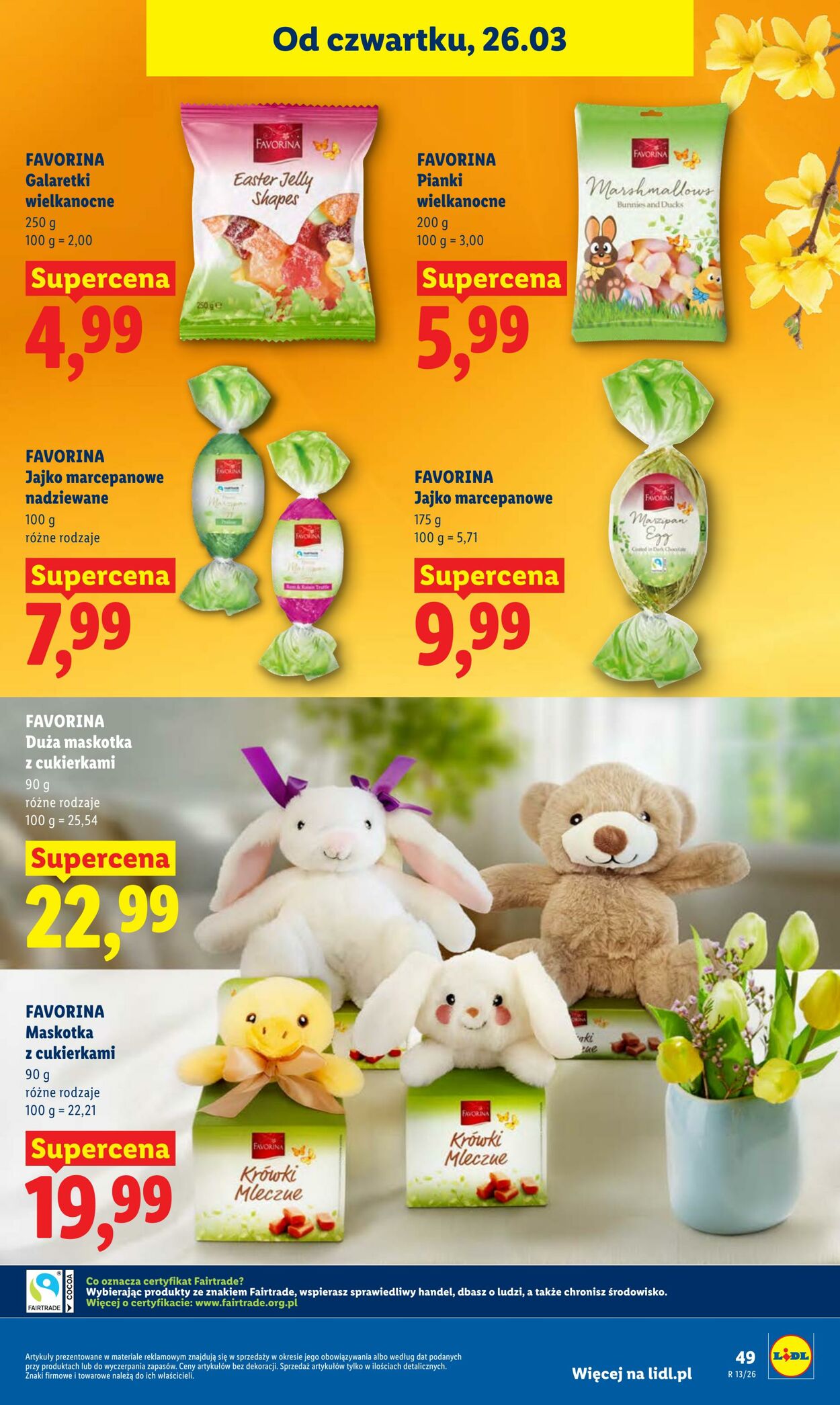 Gazetka Lidl 26.03.2026 - 29.03.2026