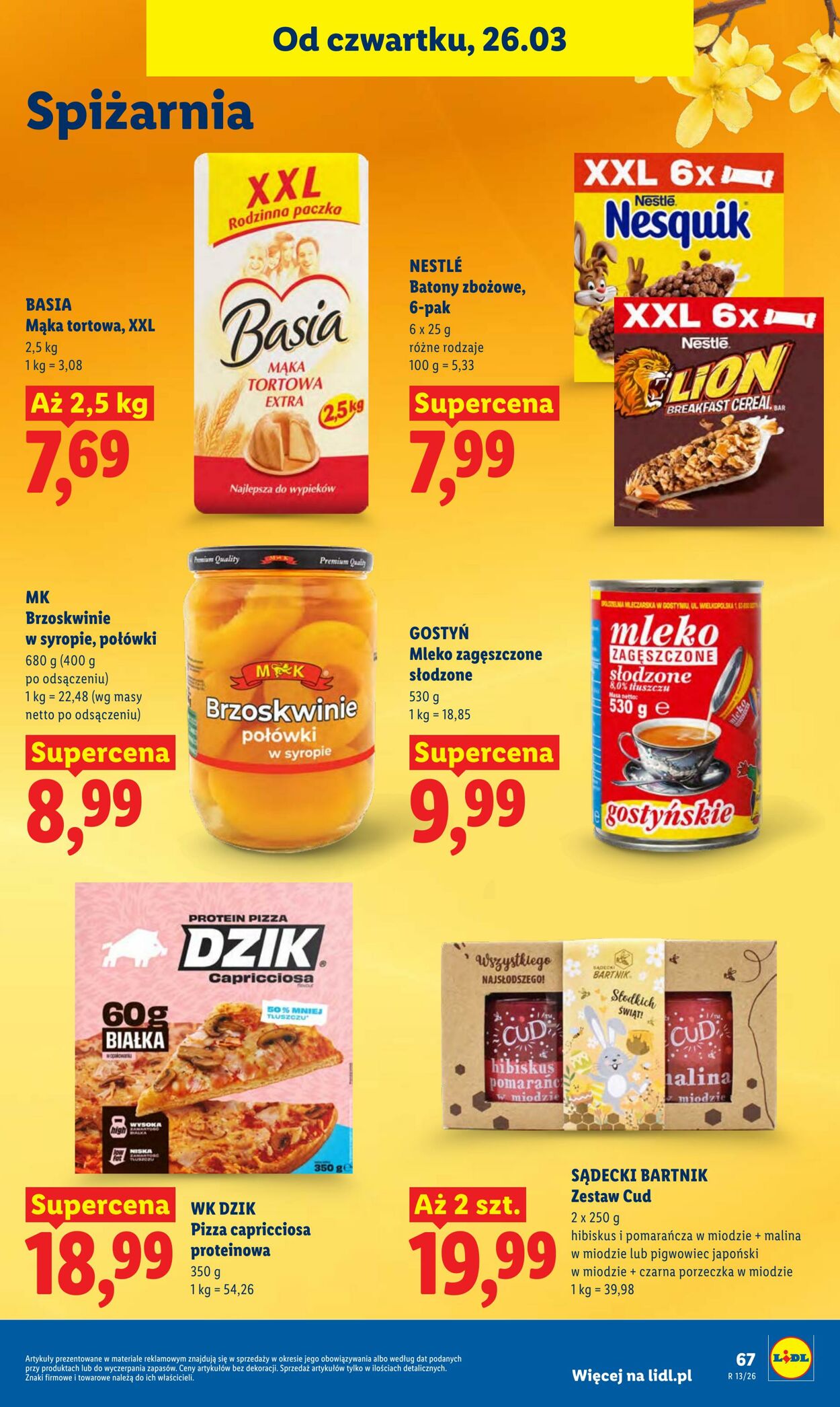Gazetka Lidl 26.03.2026 - 29.03.2026