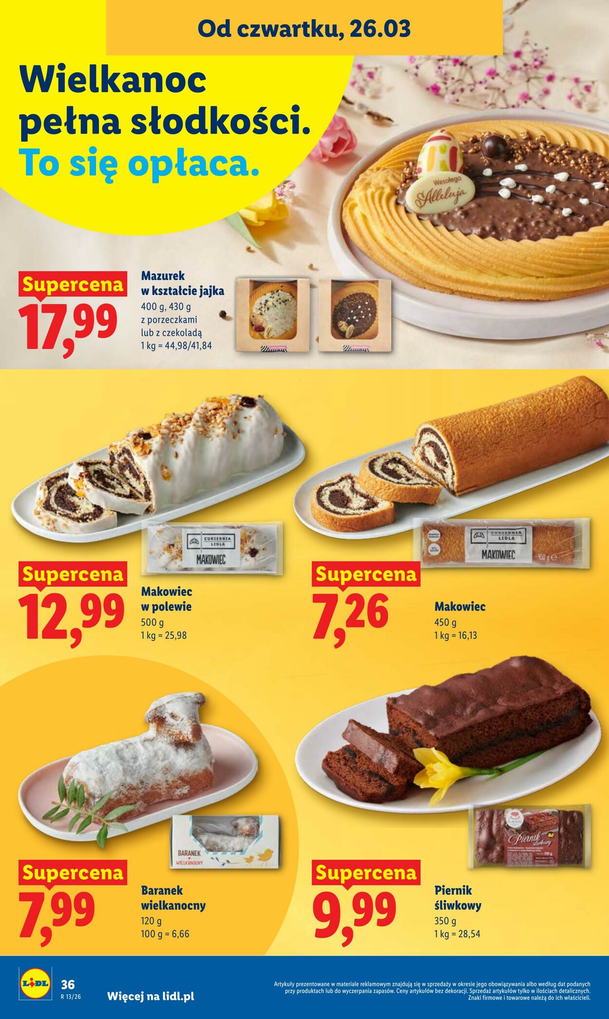 Gazetka Lidl 26.03.2026 - 29.03.2026
