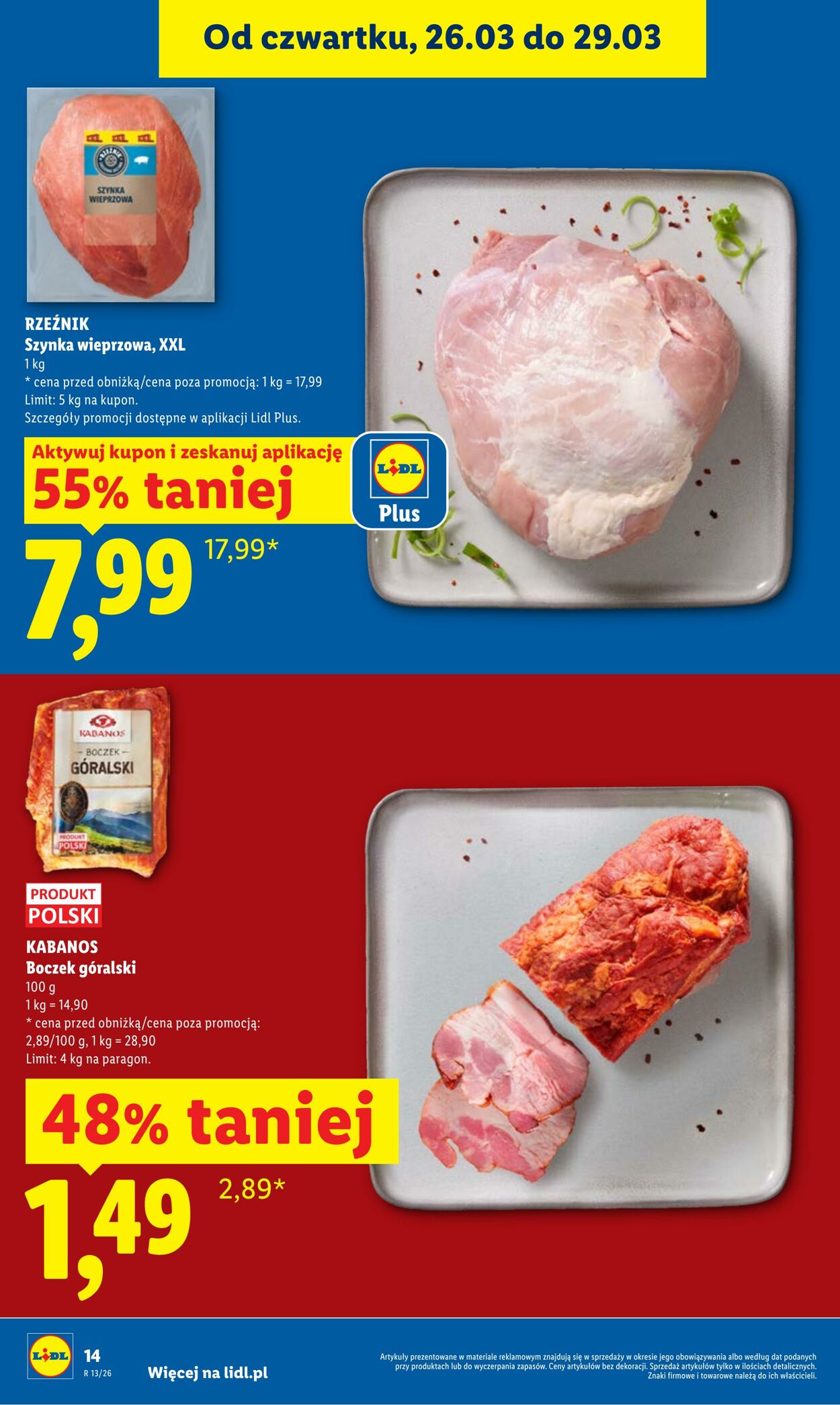 Gazetka Lidl 26.03.2026 - 29.03.2026