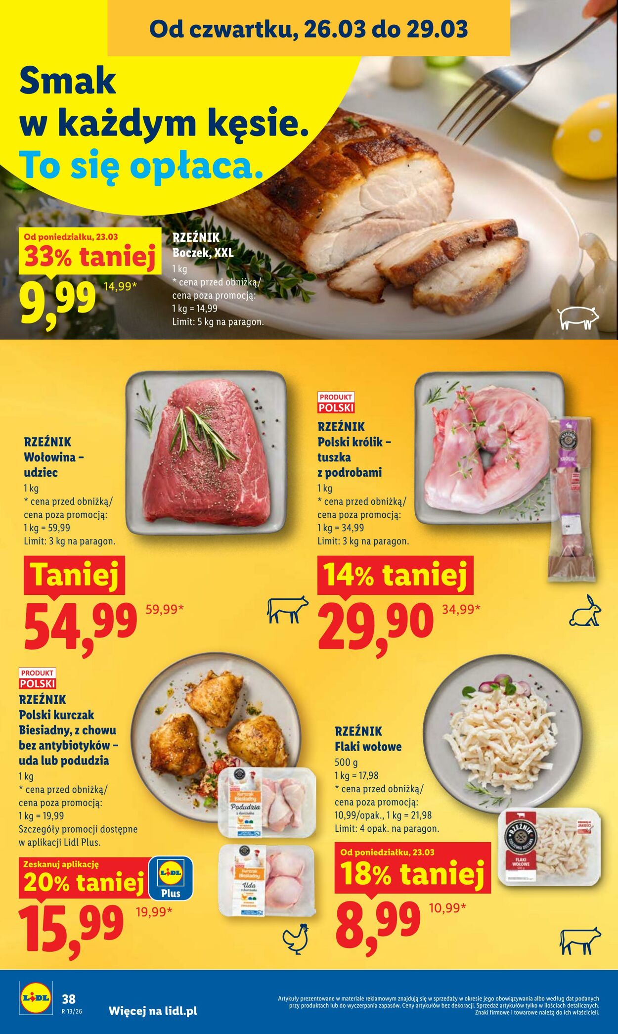 Gazetka Lidl 26.03.2026 - 29.03.2026