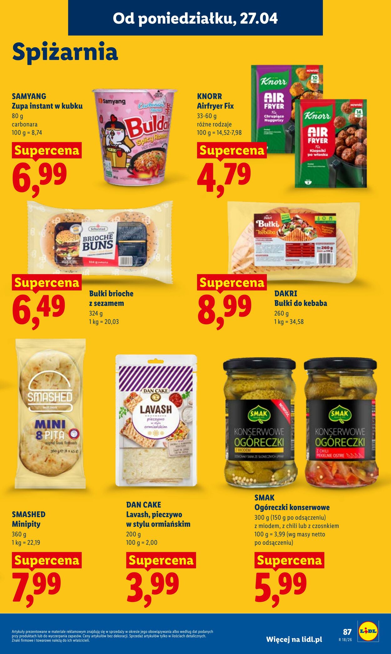 Gazetka Lidl 27.04.2026 - 28.04.2026