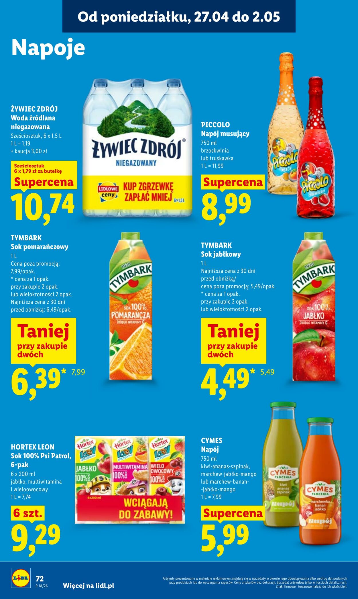 Gazetka Lidl 27.04.2026 - 28.04.2026