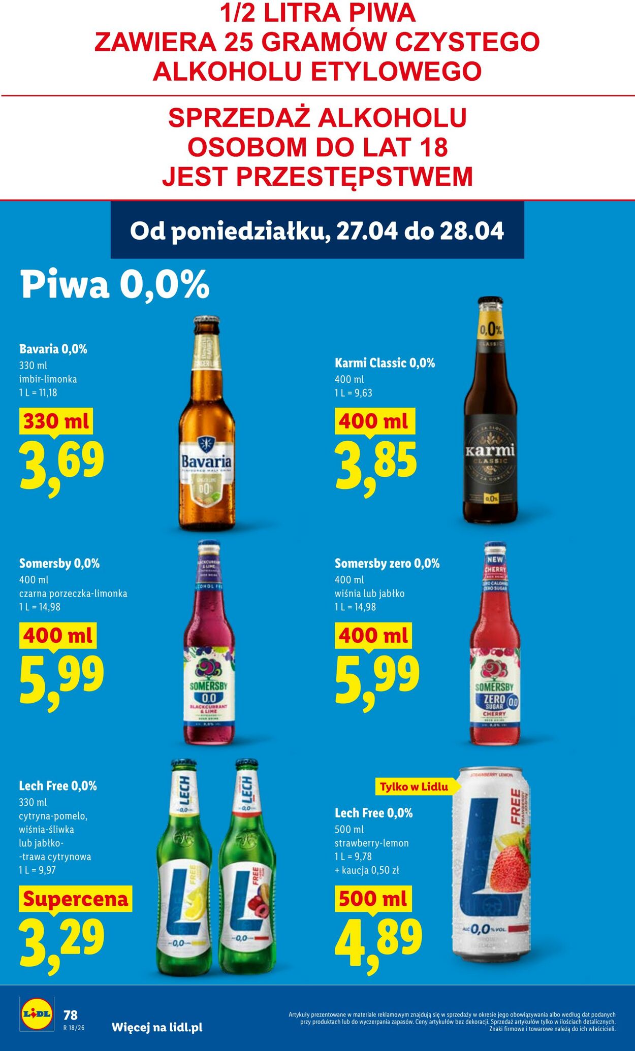 Gazetka Lidl 27.04.2026 - 28.04.2026