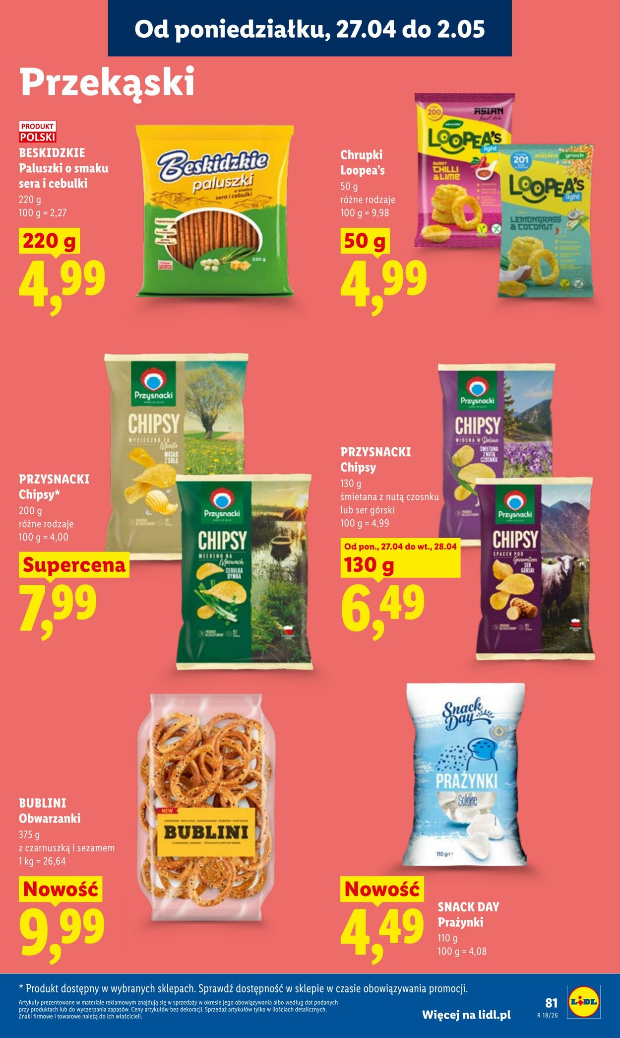 Gazetka Lidl 27.04.2026 - 28.04.2026