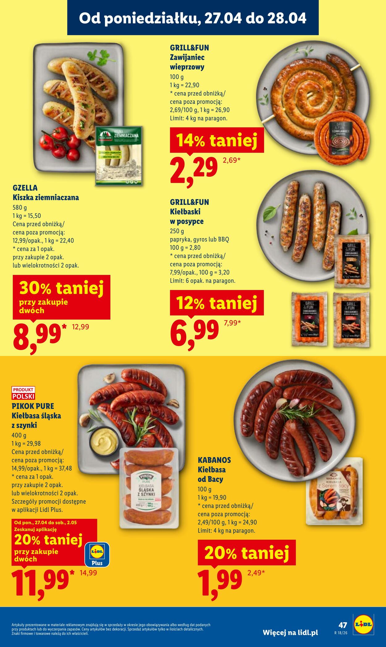 Gazetka Lidl 27.04.2026 - 28.04.2026