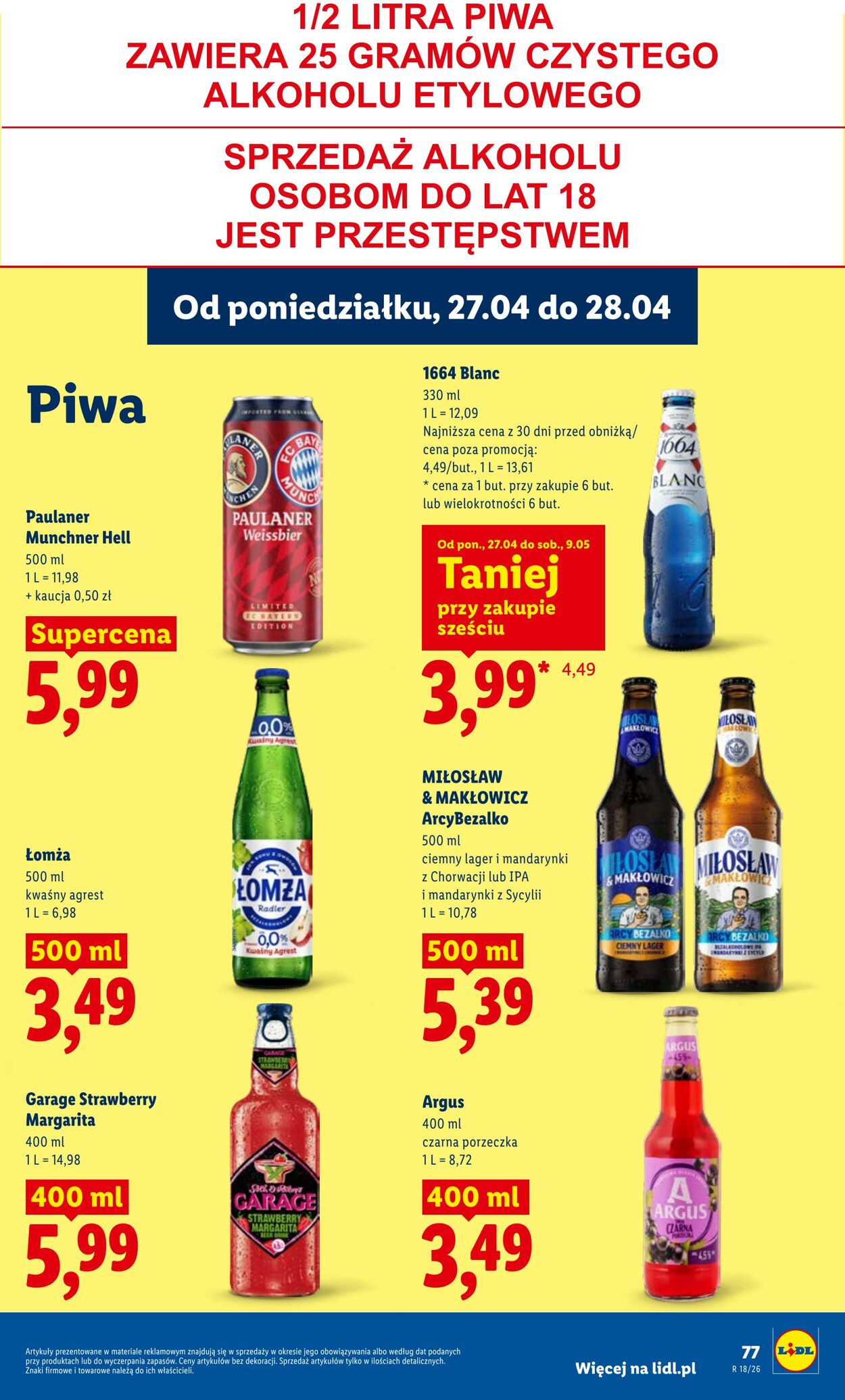 Gazetka Lidl 27.04.2026 - 28.04.2026