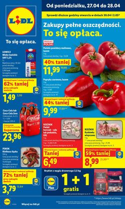 Gazetka Lidl 27.04.2026 - 28.04.2026