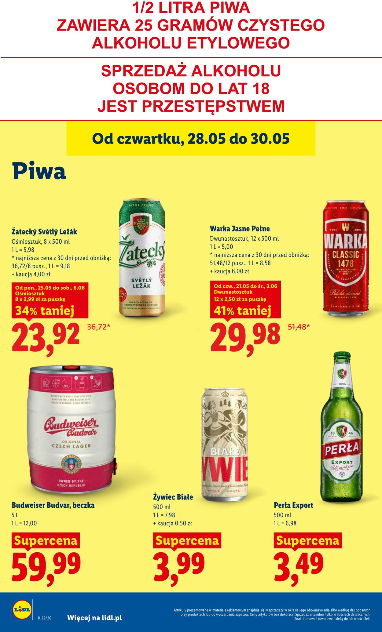 Gazetka Lidl 28.05.2026 - 30.05.2026