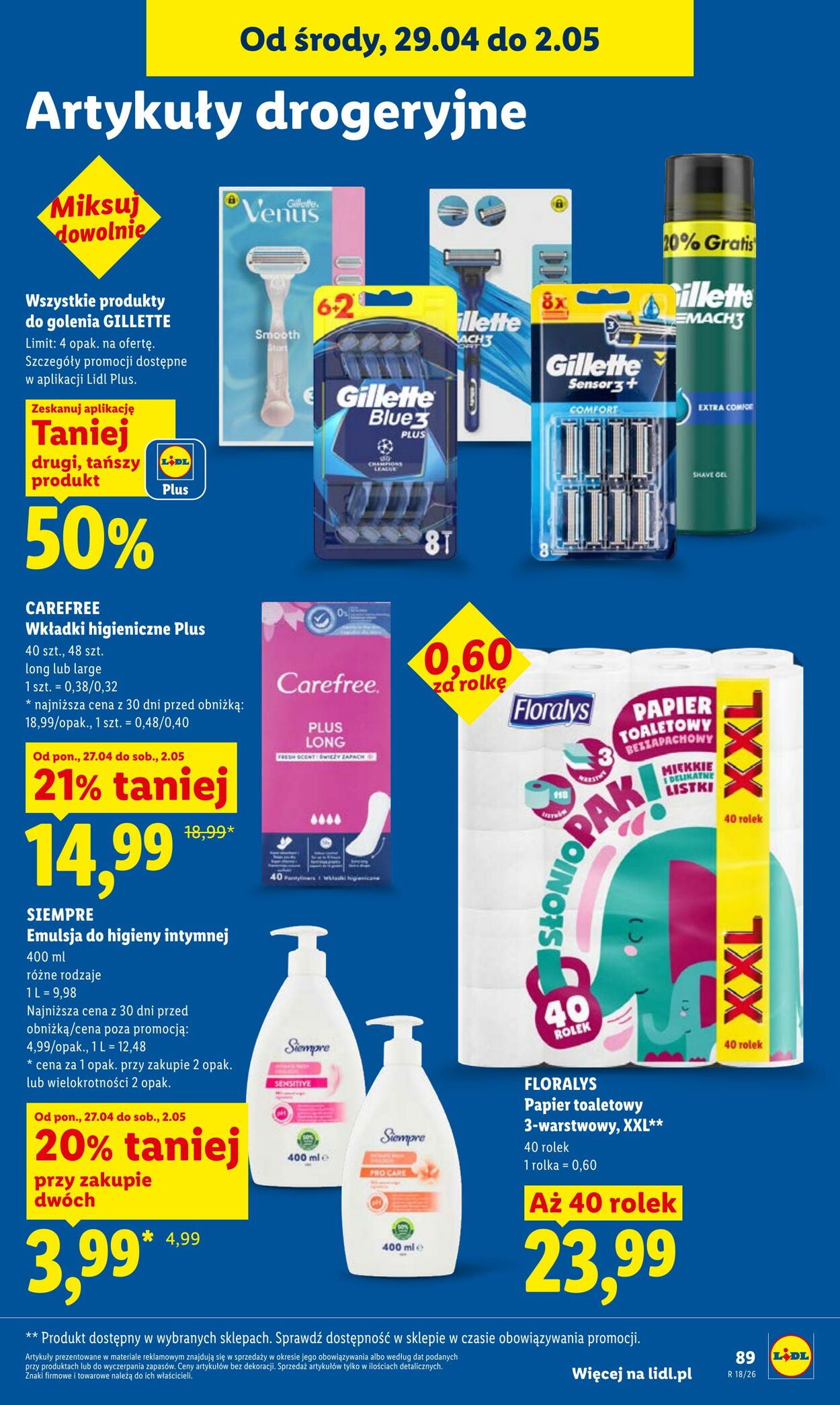 Gazetka Lidl 29.04.2026 - 02.05.2026
