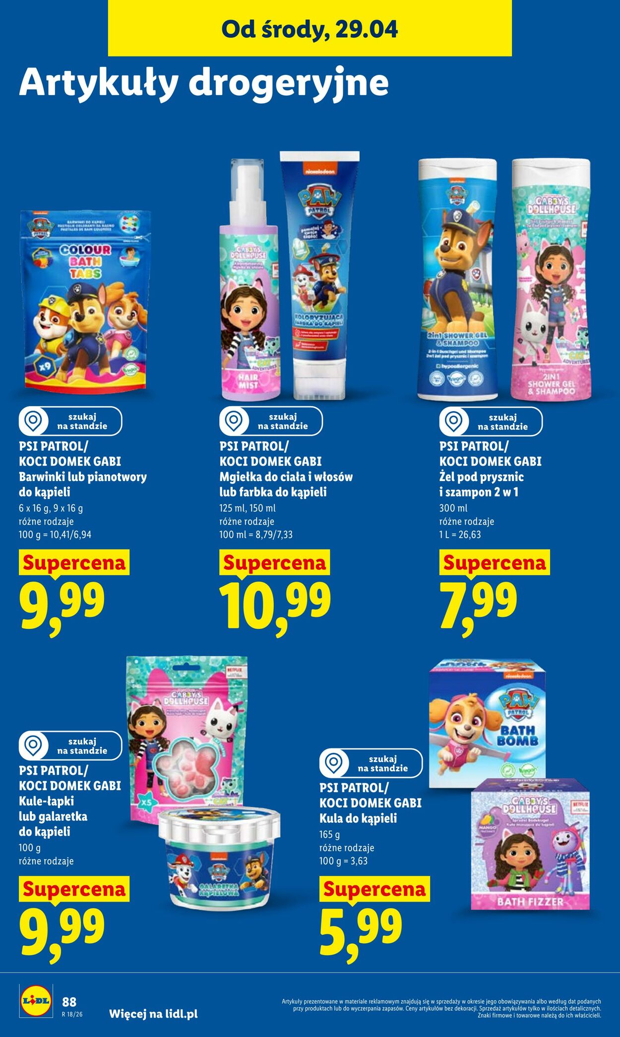 Gazetka Lidl 29.04.2026 - 02.05.2026