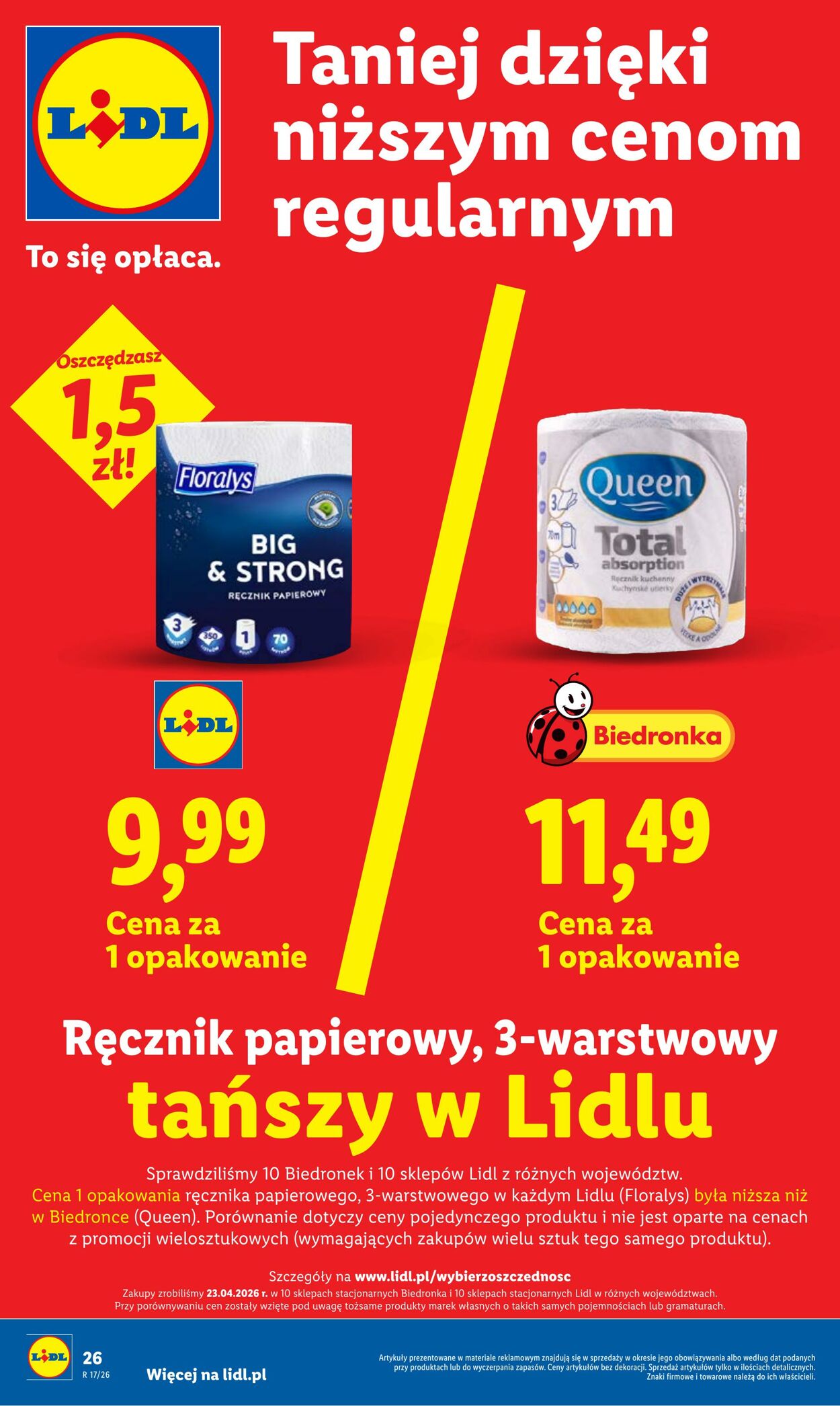 Gazetka Lidl 29.04.2026 - 02.05.2026