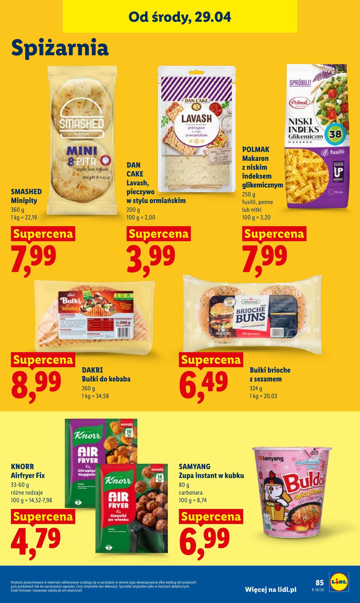 Gazetka Lidl 29.04.2026 - 02.05.2026