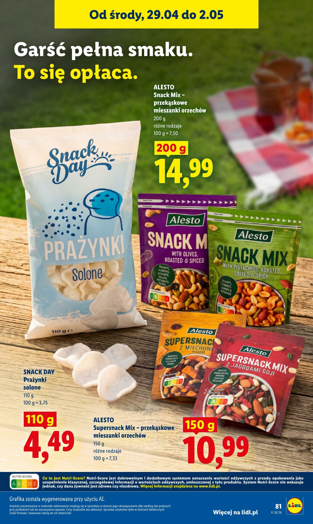 Gazetka Lidl 29.04.2026 - 02.05.2026