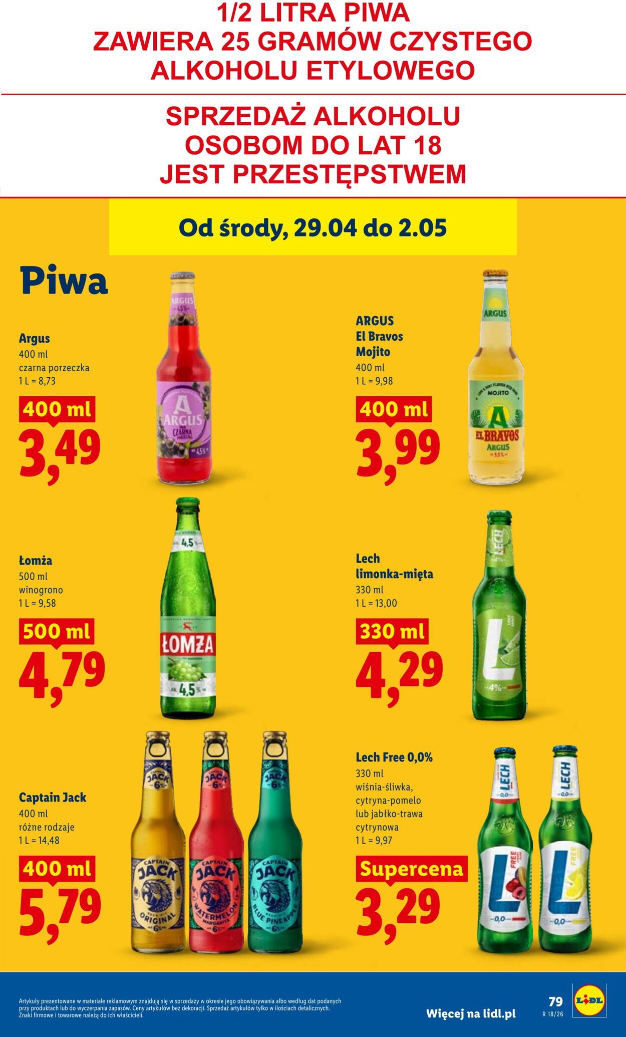 Gazetka Lidl 29.04.2026 - 02.05.2026
