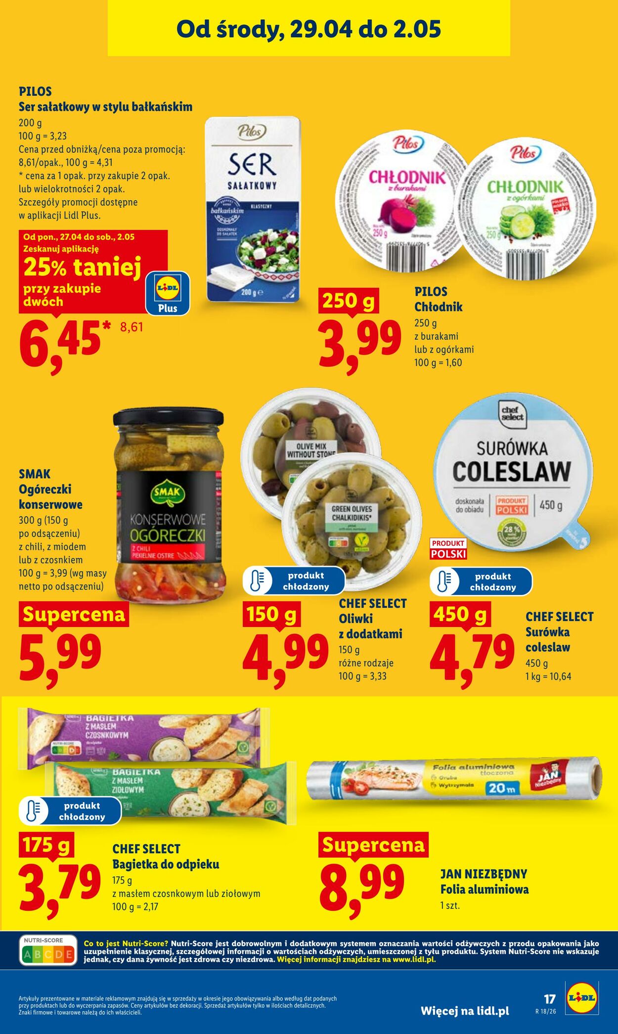 Gazetka Lidl 29.04.2026 - 02.05.2026