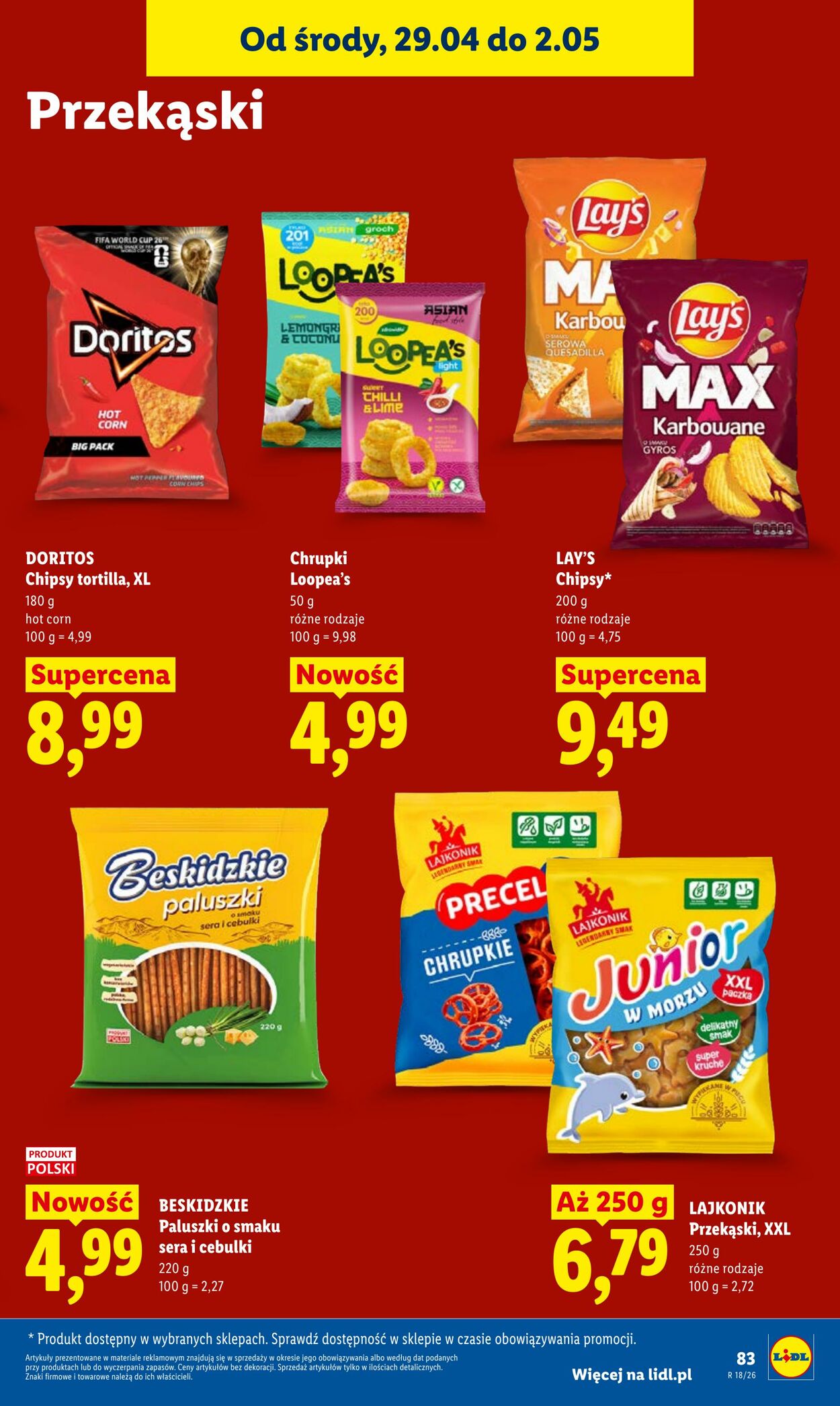 Gazetka Lidl 29.04.2026 - 02.05.2026