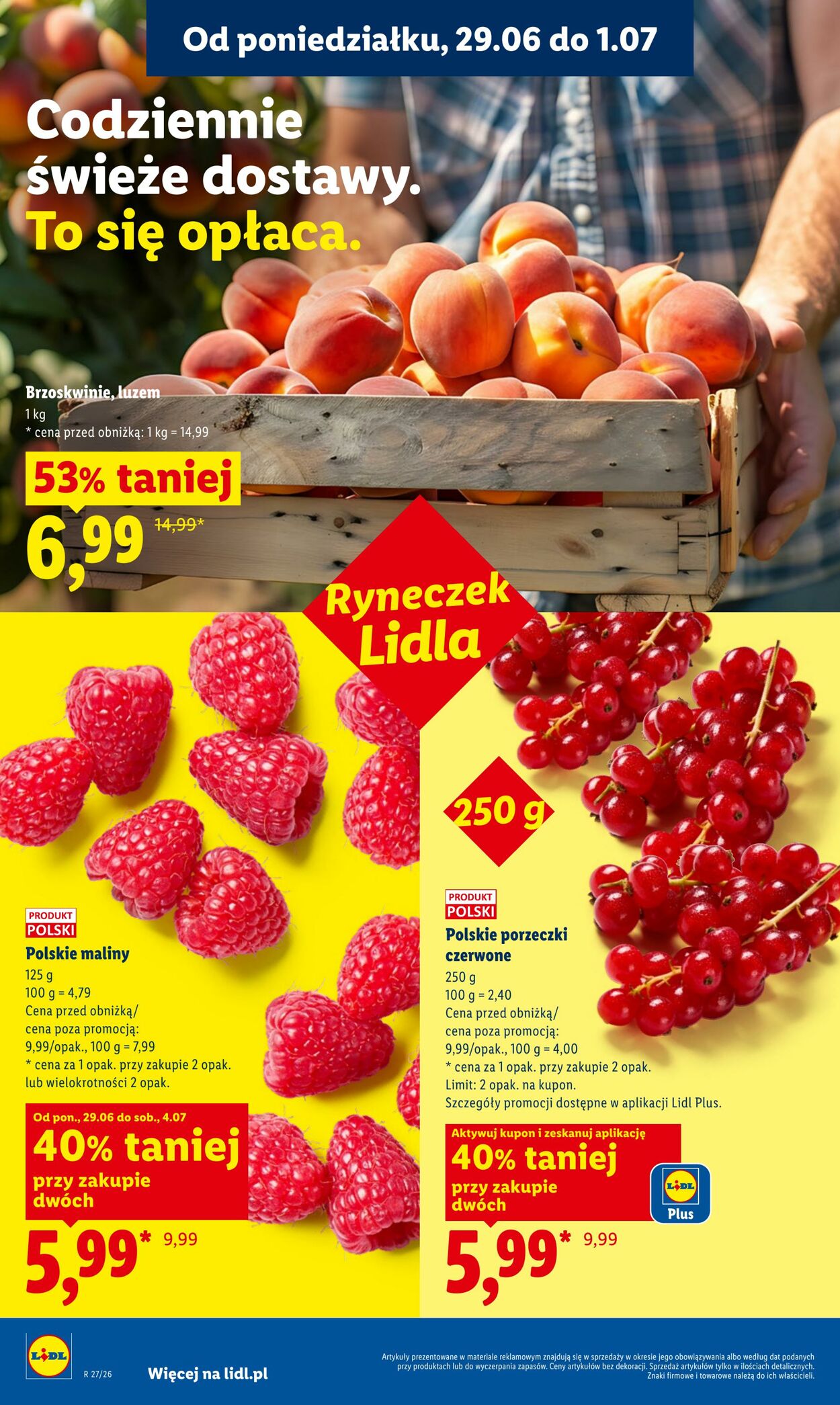 Gazetka Lidl 29.06.2026 - 01.07.2026