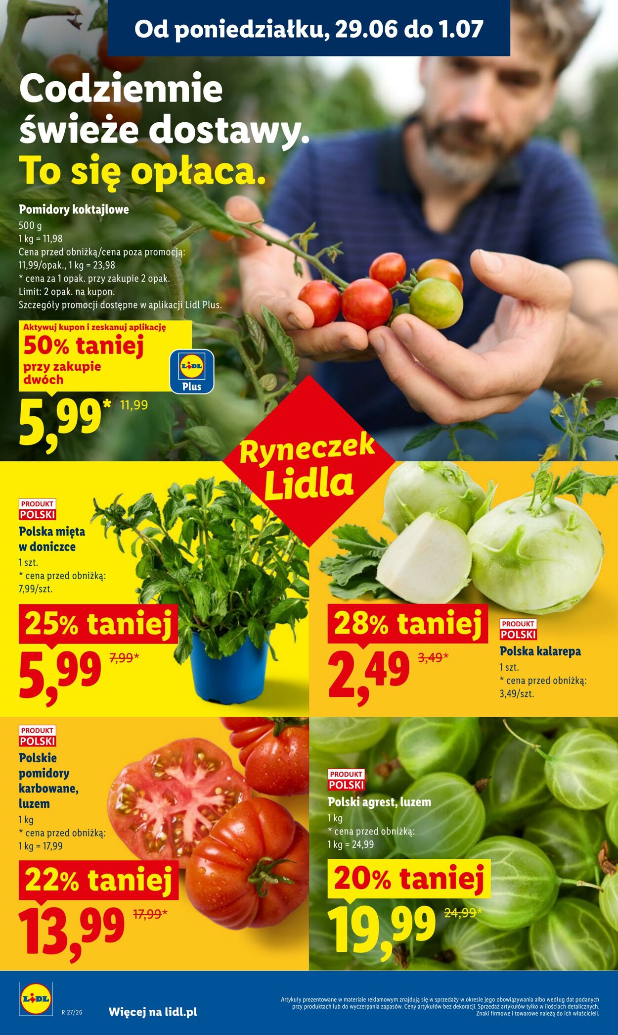 Gazetka Lidl 29.06.2026 - 01.07.2026