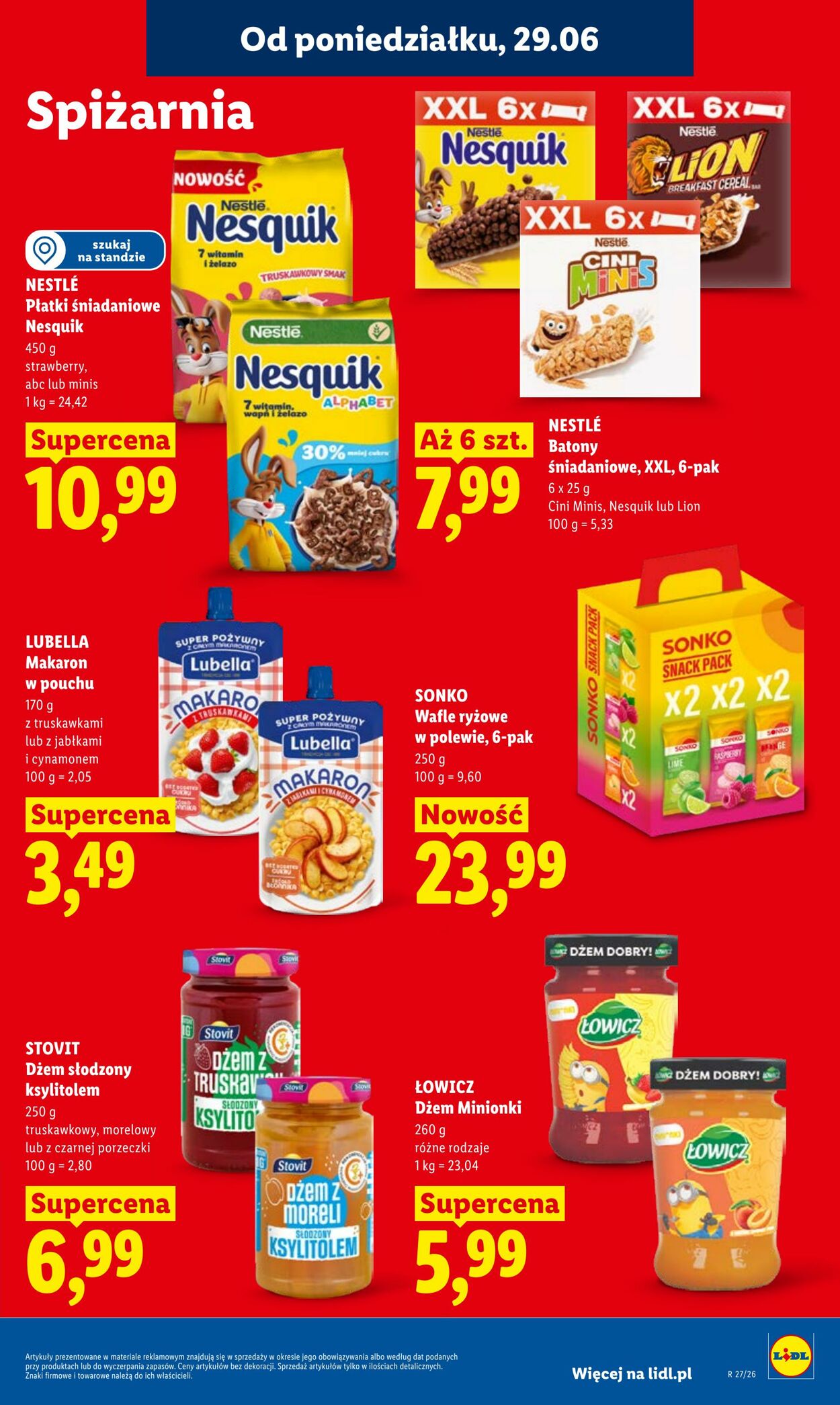 Gazetka Lidl 29.06.2026 - 01.07.2026