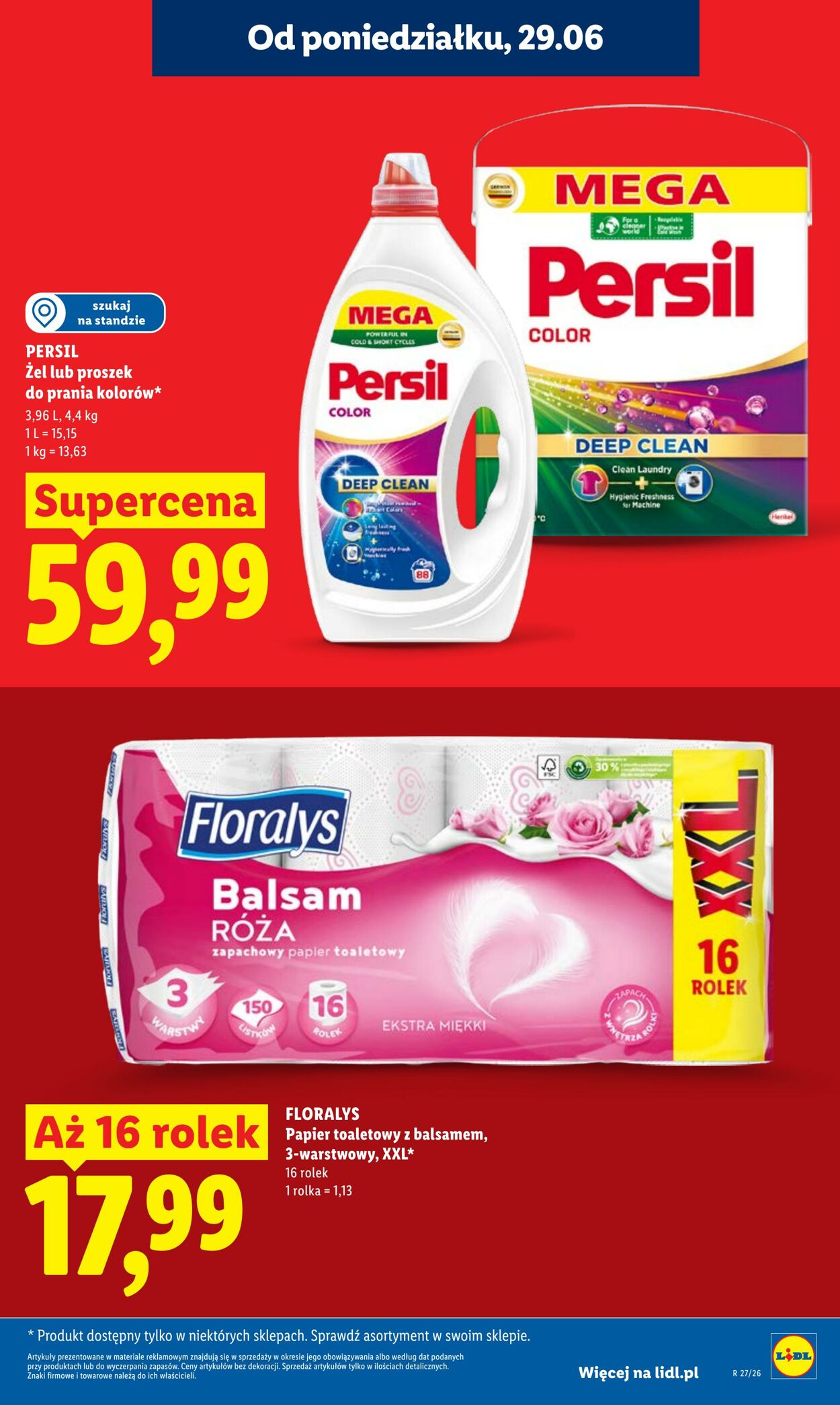 Gazetka Lidl 29.06.2026 - 01.07.2026