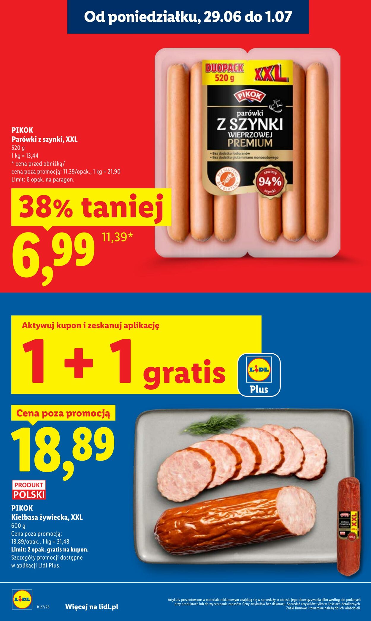 Gazetka Lidl 29.06.2026 - 01.07.2026