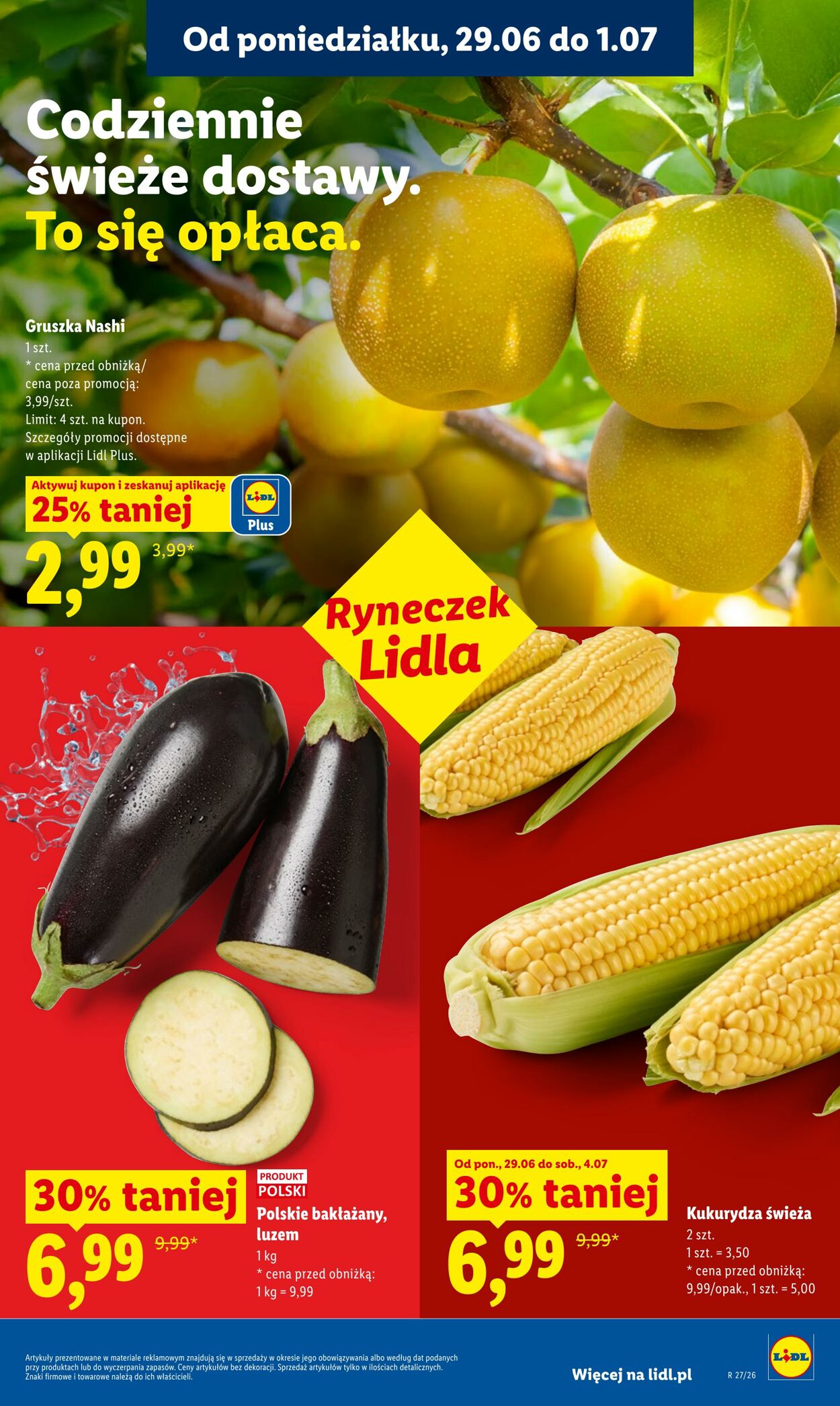 Gazetka Lidl 29.06.2026 - 01.07.2026