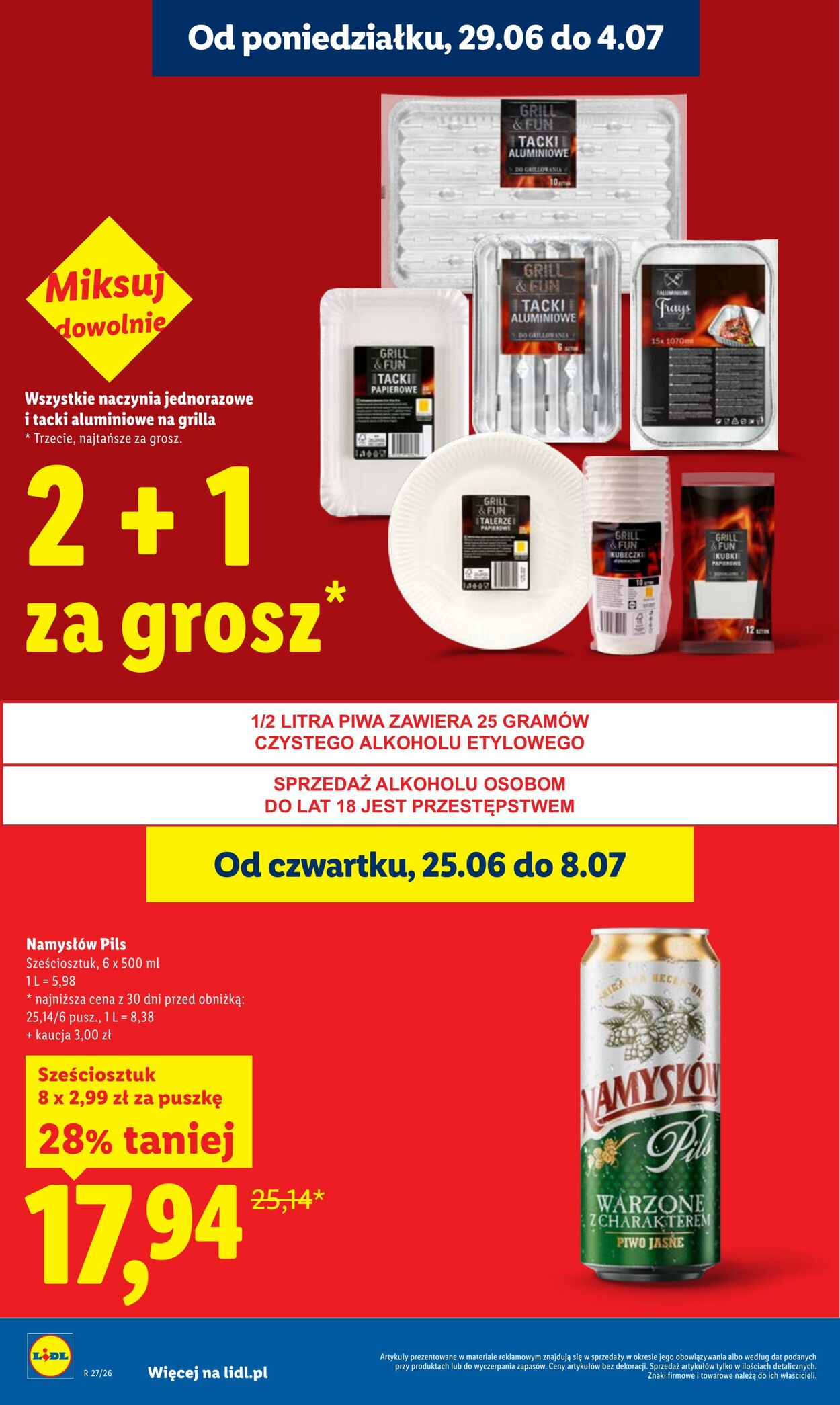 Gazetka Lidl 29.06.2026 - 01.07.2026