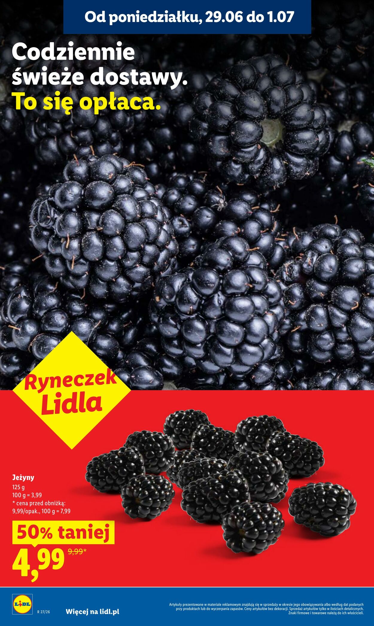 Gazetka Lidl 29.06.2026 - 01.07.2026