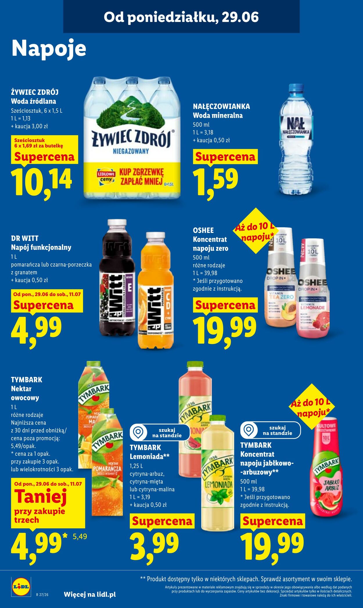 Gazetka Lidl 29.06.2026 - 01.07.2026