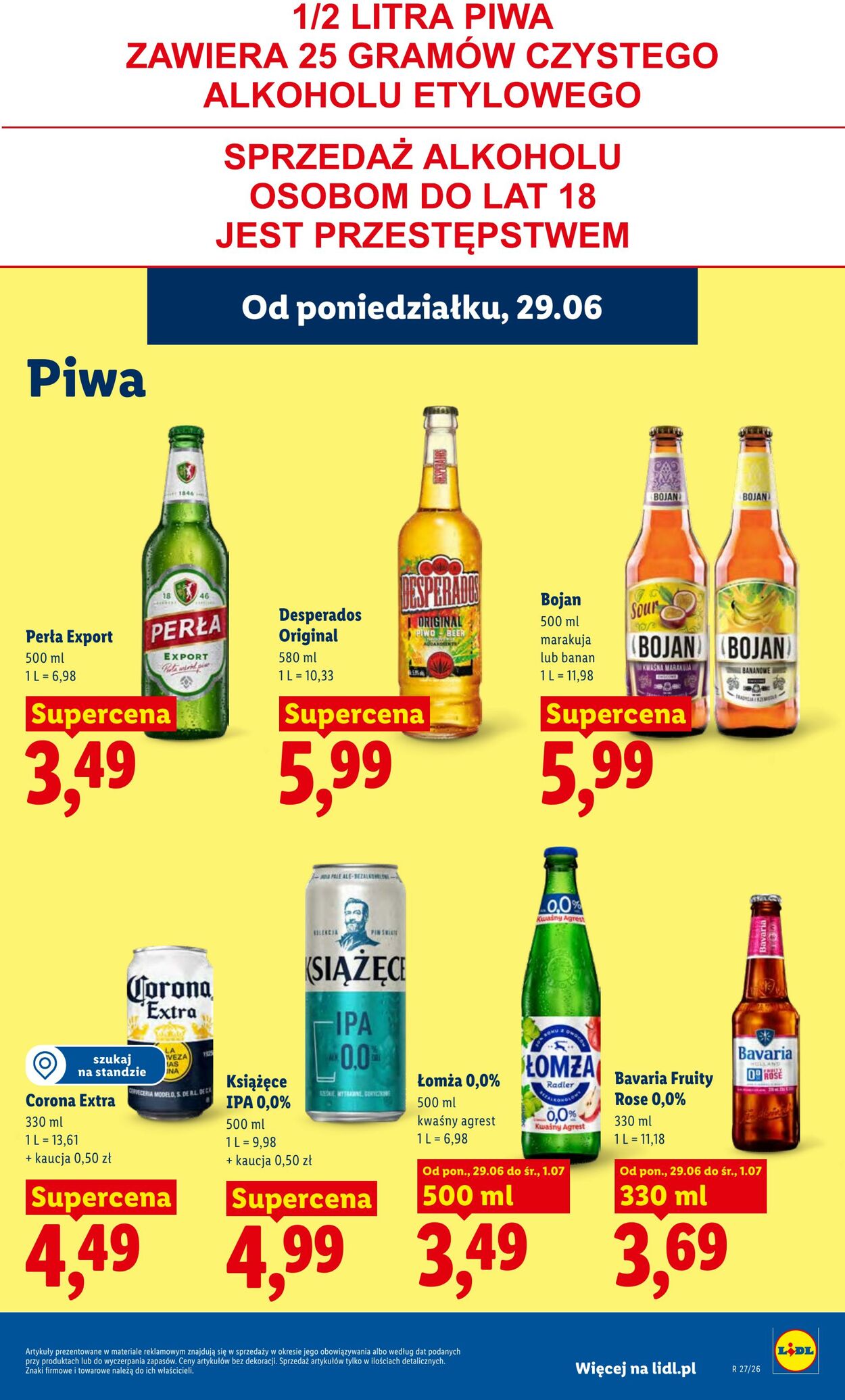 Gazetka Lidl 29.06.2026 - 01.07.2026