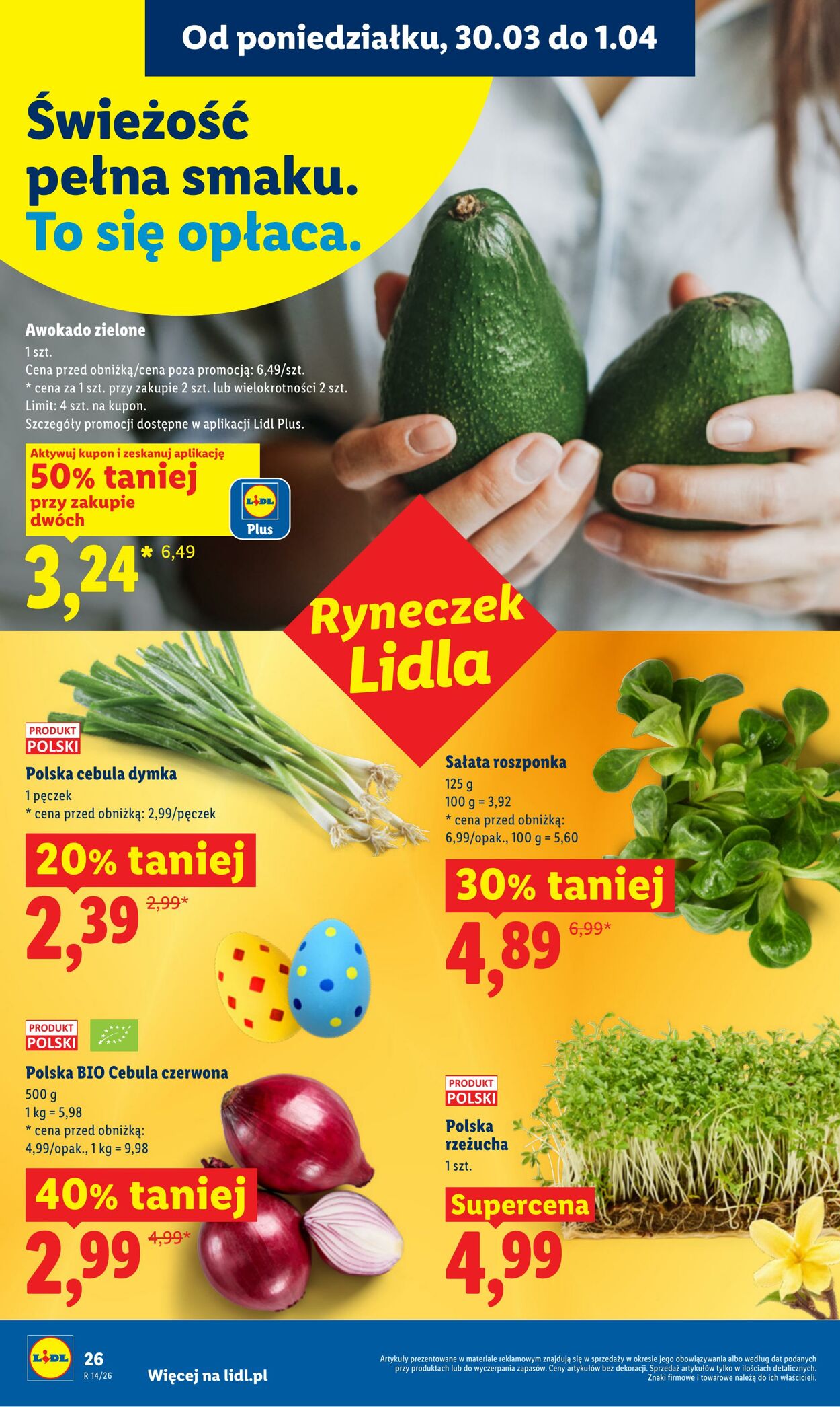 Gazetka Lidl 30.03.2026 - 01.04.2026