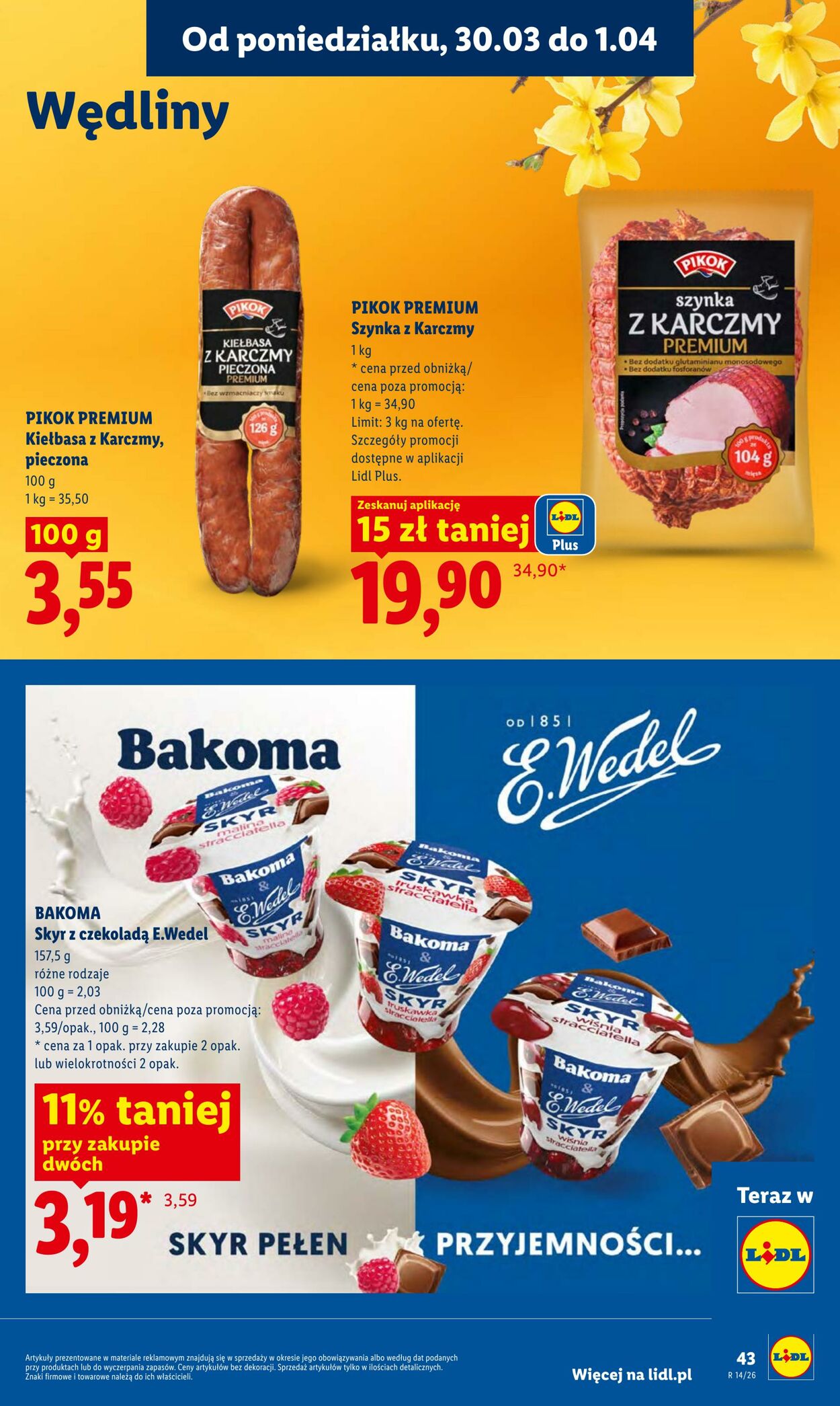 Gazetka Lidl 30.03.2026 - 01.04.2026