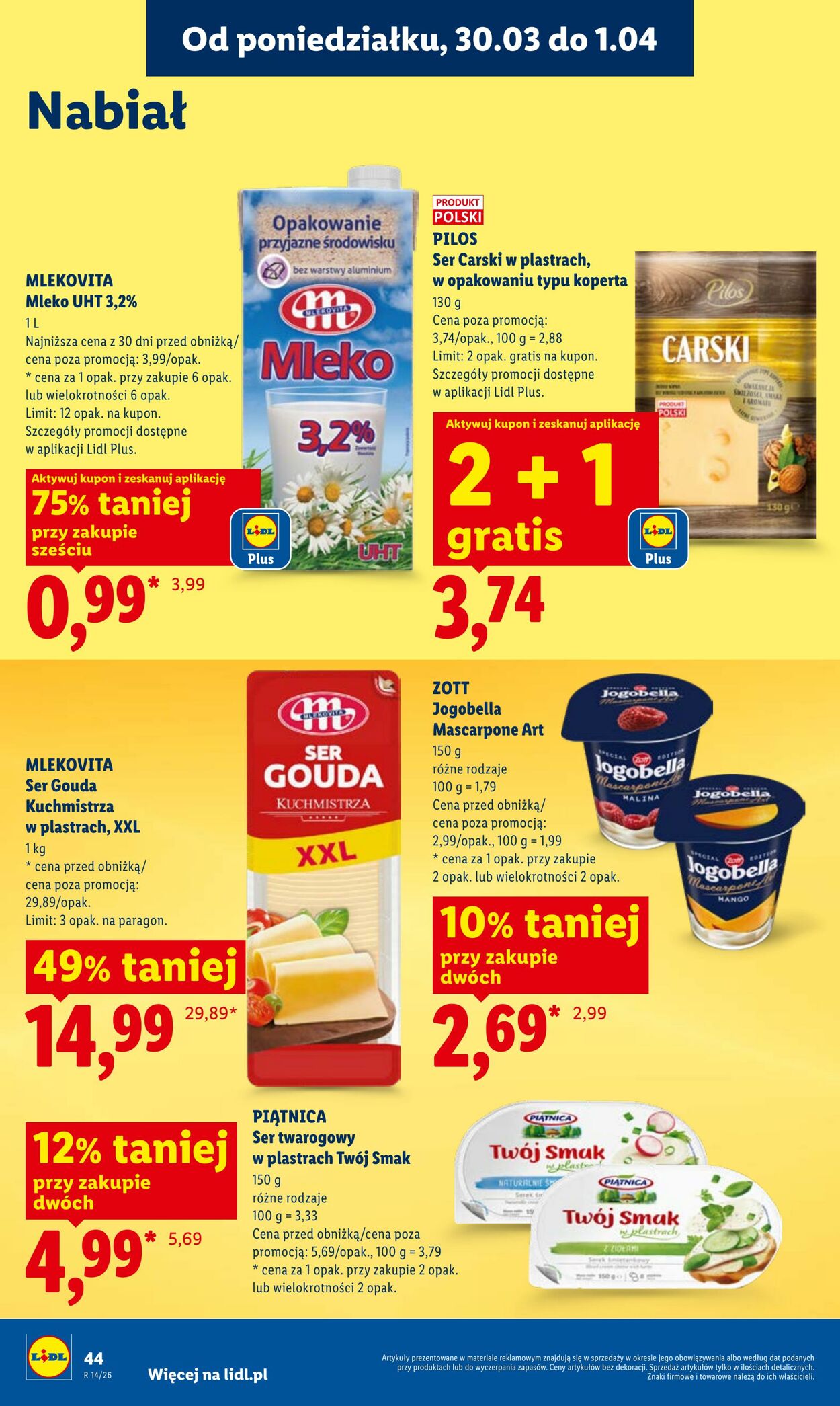 Gazetka Lidl 30.03.2026 - 01.04.2026
