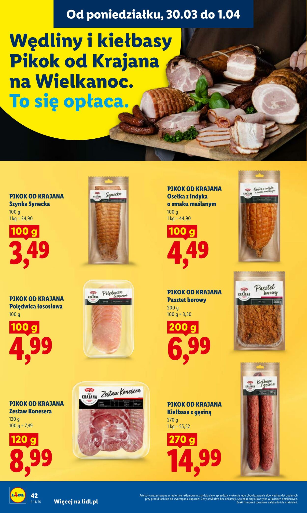 Gazetka Lidl 30.03.2026 - 01.04.2026