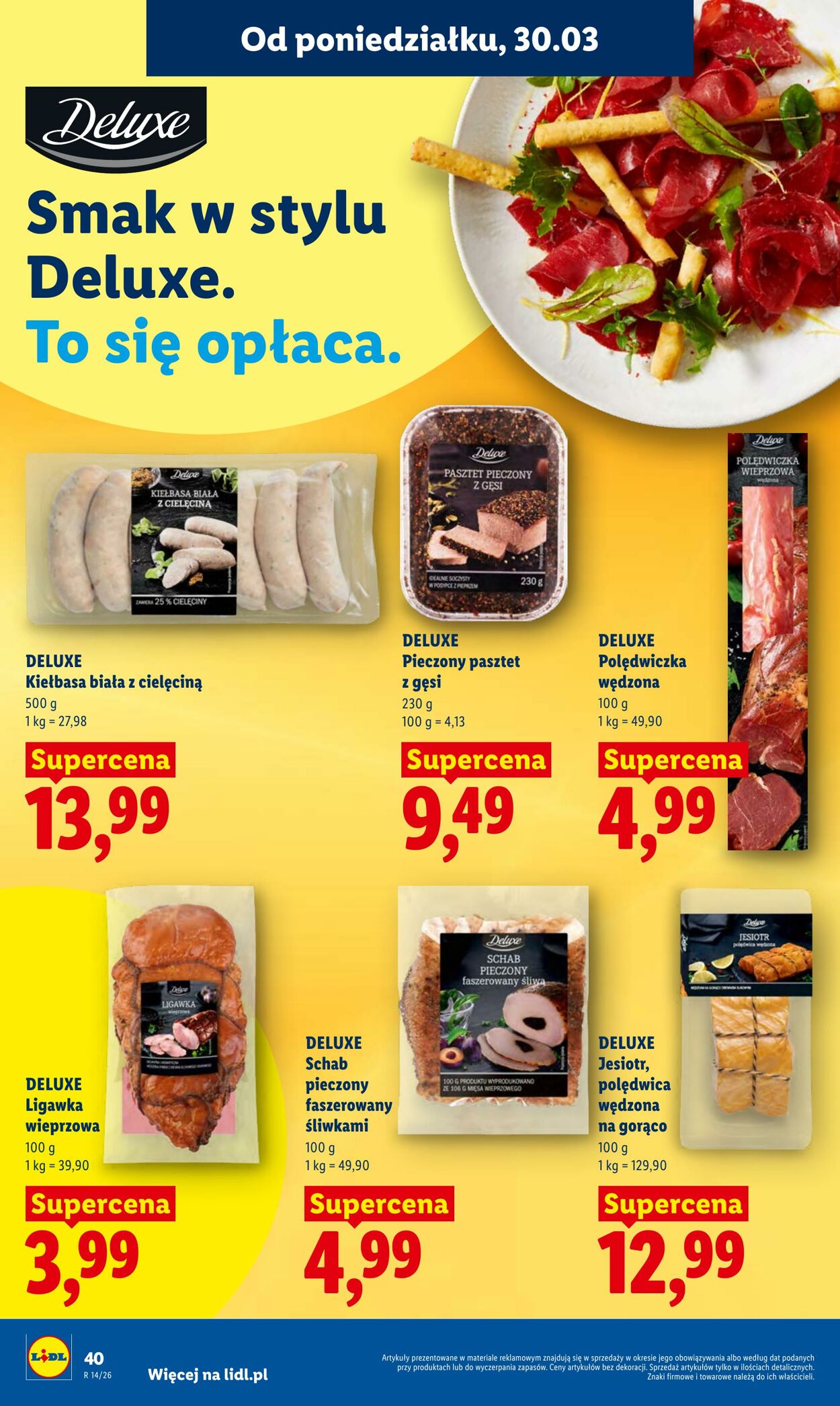 Gazetka Lidl 30.03.2026 - 01.04.2026