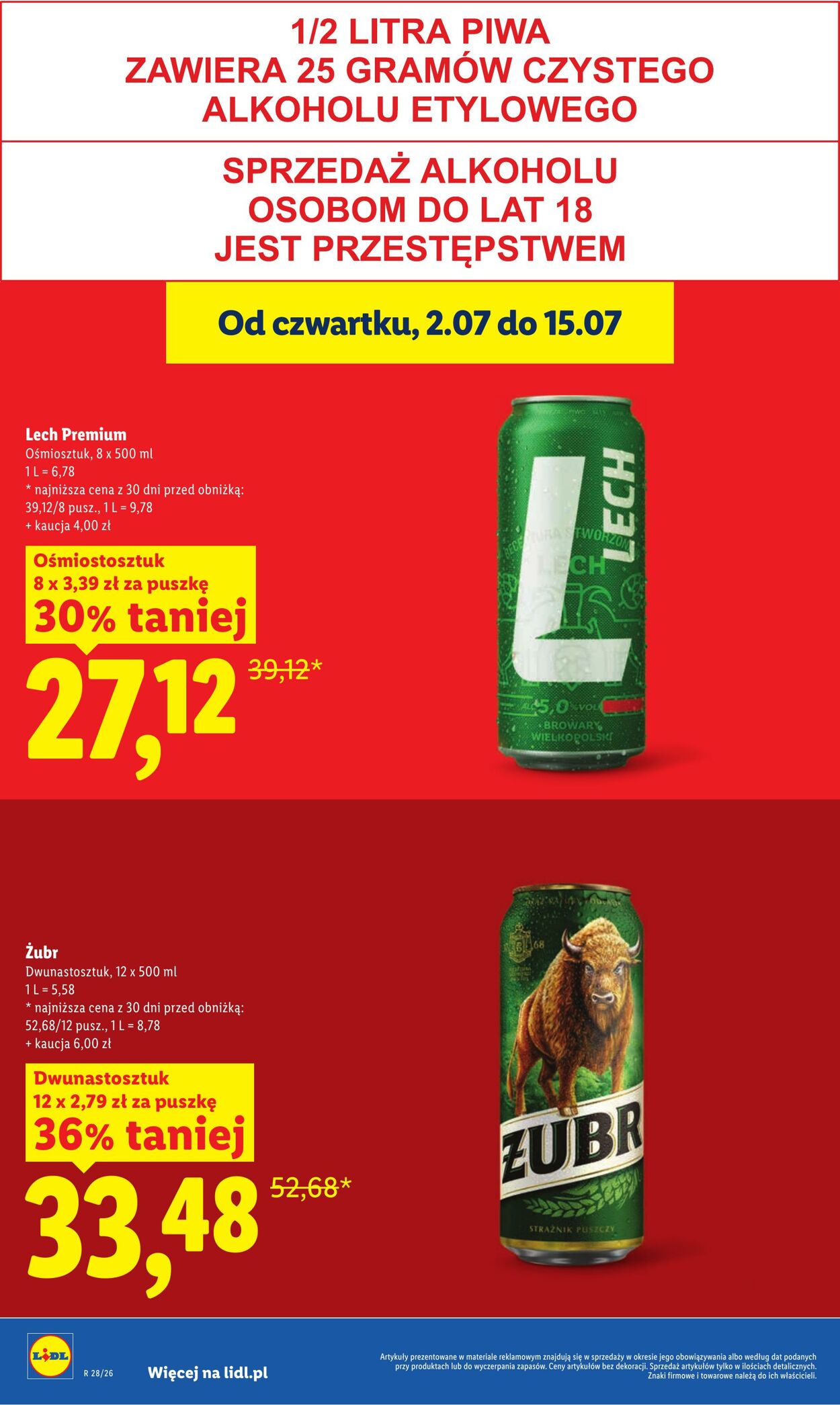 Gazetka Lidl 06.07.2026 - 08.07.2026