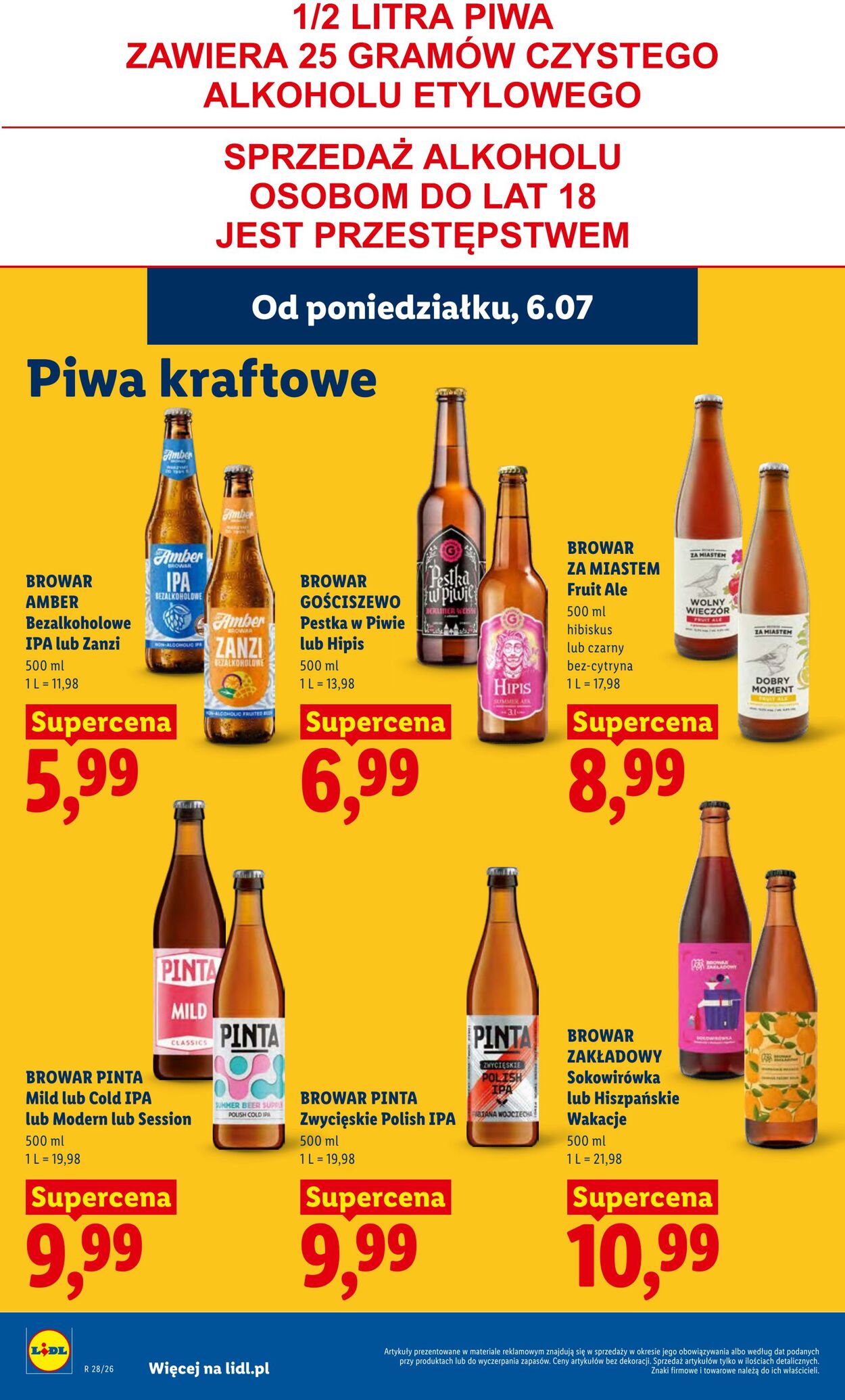 Gazetka Lidl 06.07.2026 - 08.07.2026