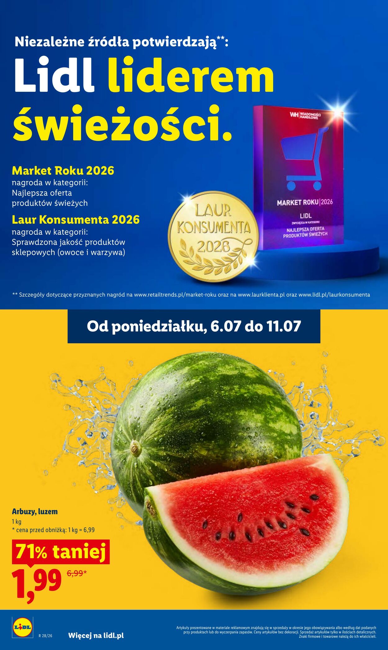 Gazetka Lidl 06.07.2026 - 08.07.2026