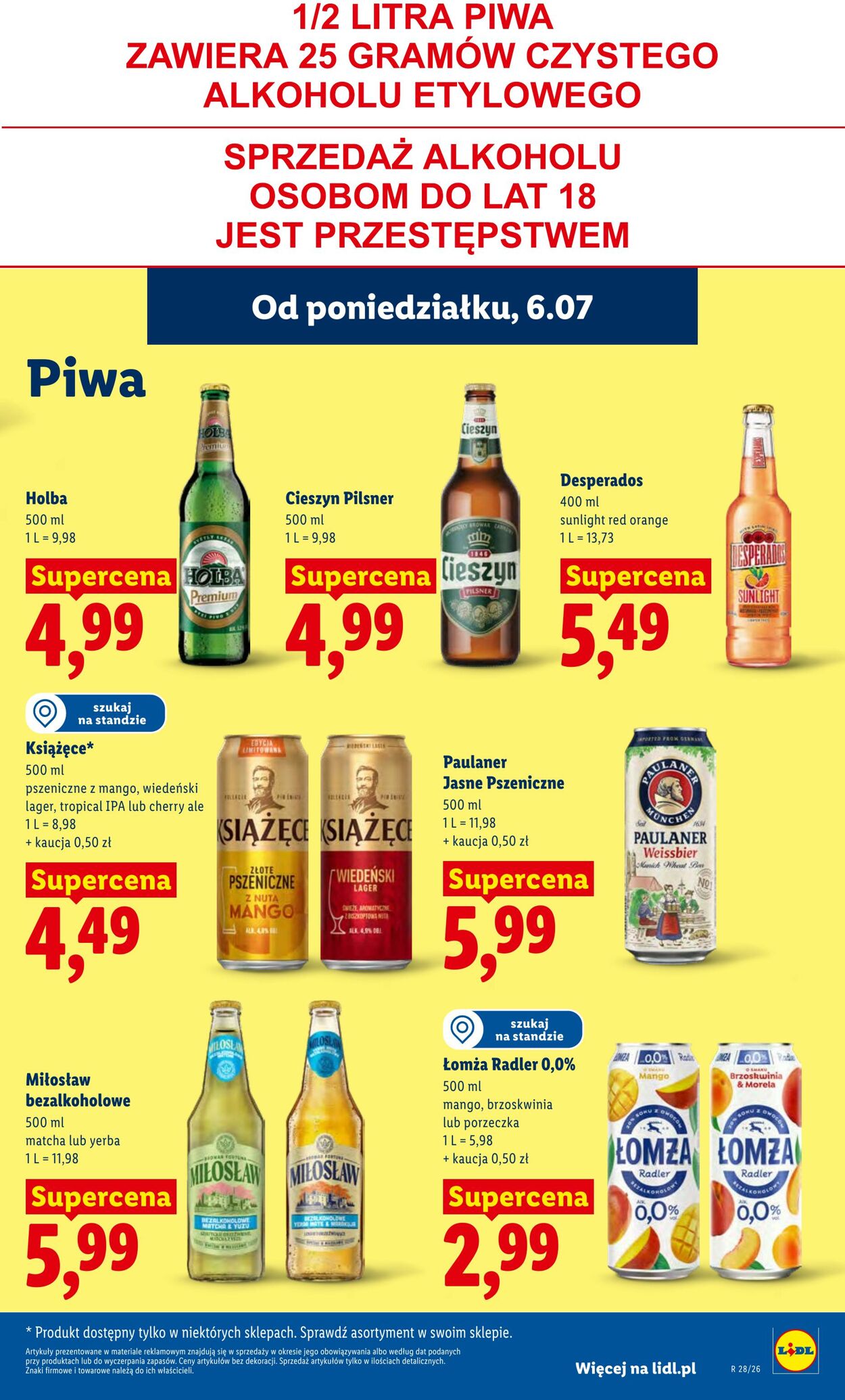 Gazetka Lidl 06.07.2026 - 08.07.2026