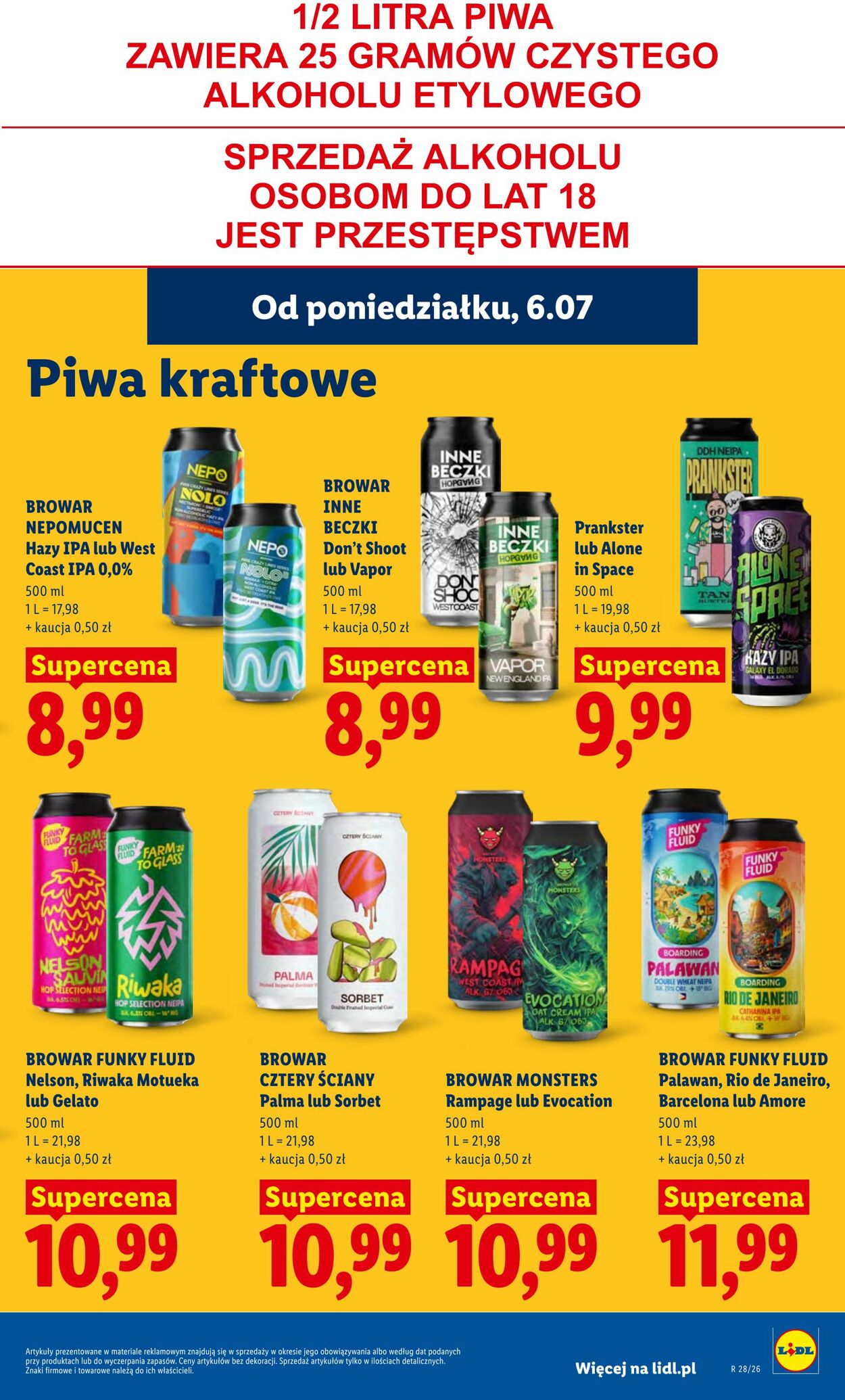 Gazetka Lidl 06.07.2026 - 08.07.2026