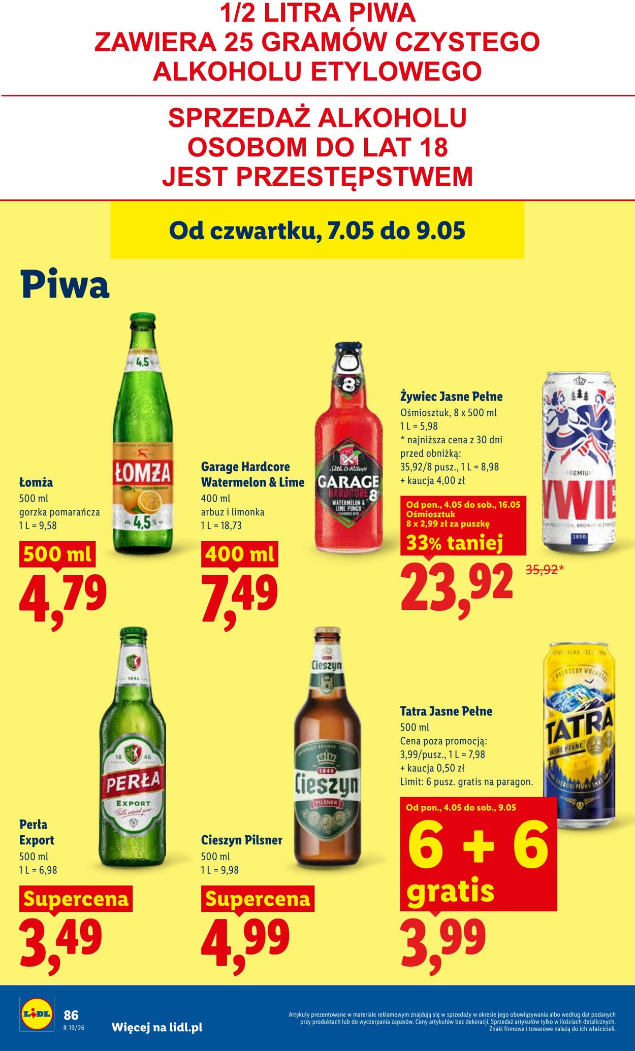 Gazetka Lidl 07.05.2026 - 09.05.2026