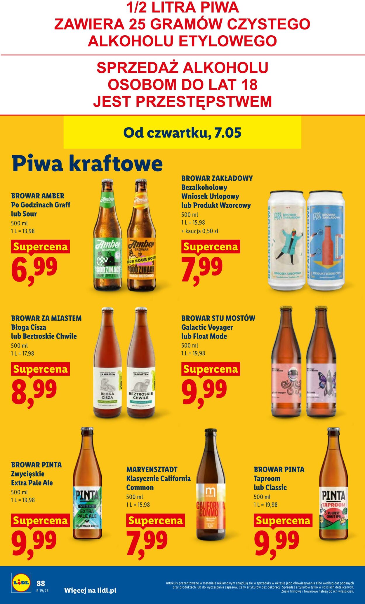 Gazetka Lidl 07.05.2026 - 09.05.2026