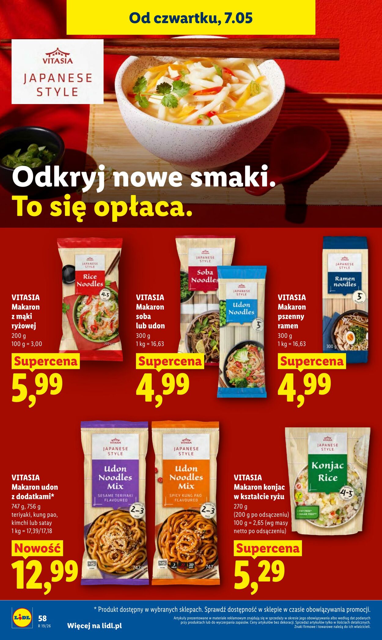 Gazetka Lidl 07.05.2026 - 09.05.2026
