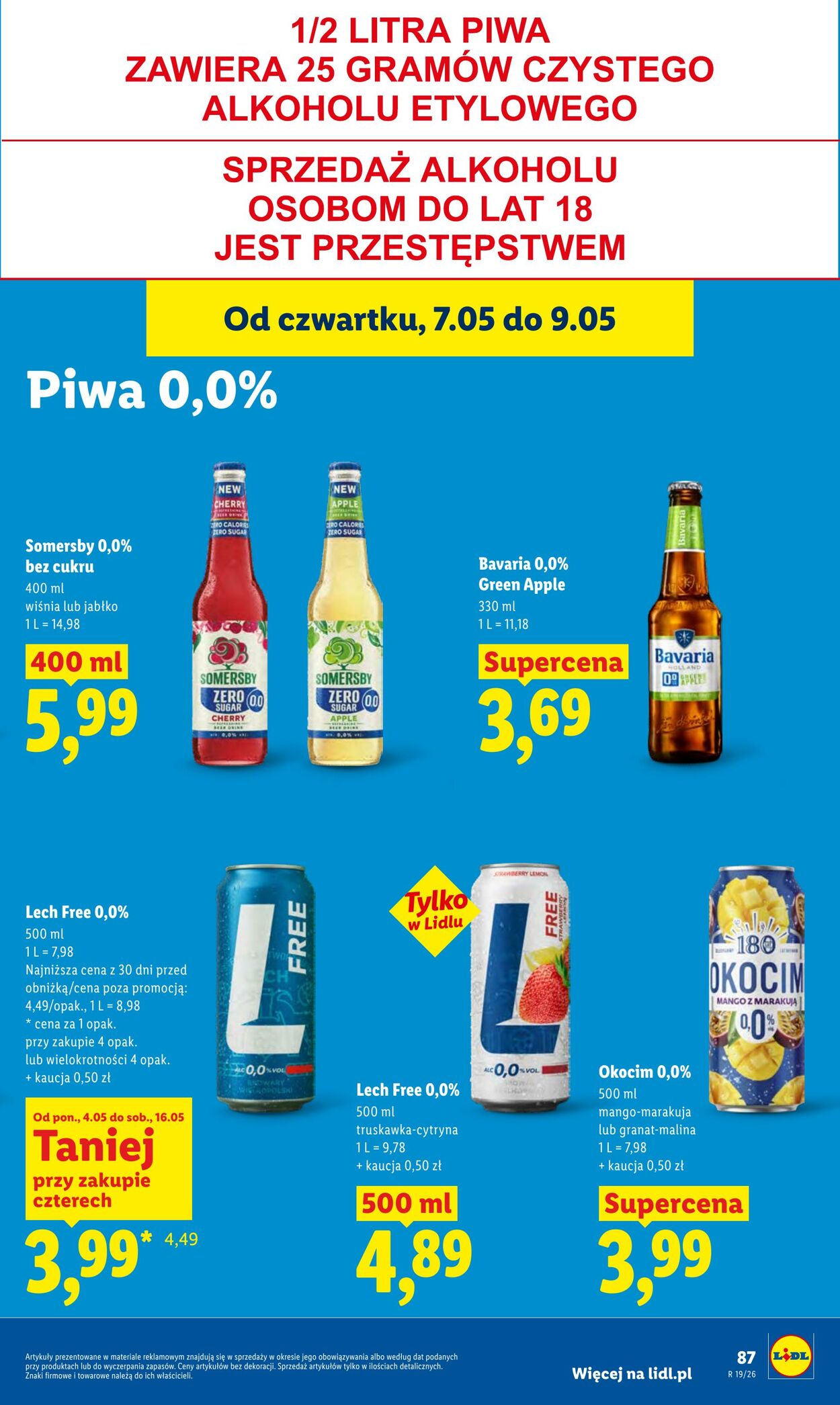 Gazetka Lidl 07.05.2026 - 09.05.2026