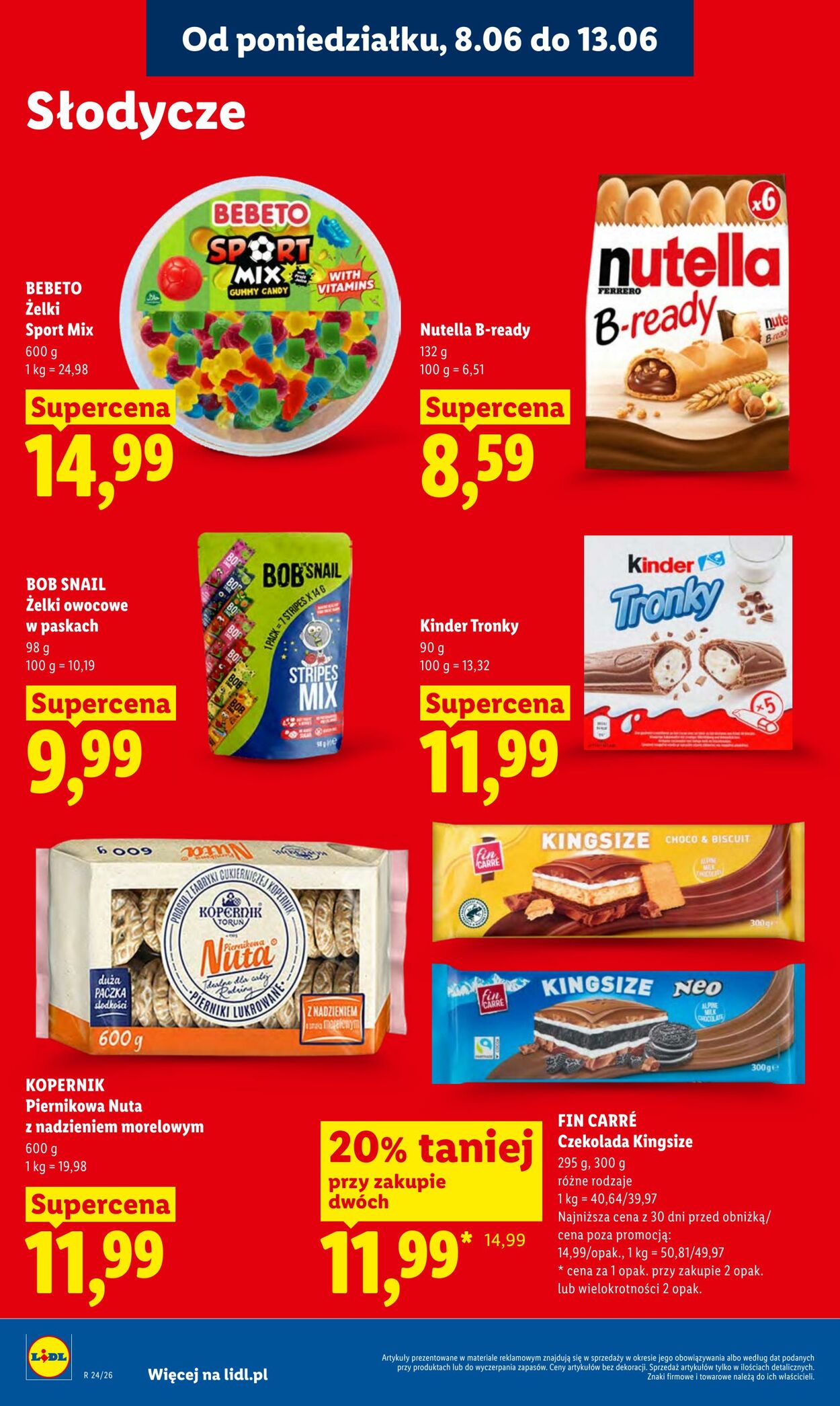 Gazetka Lidl 08.06.2026 - 10.06.2026