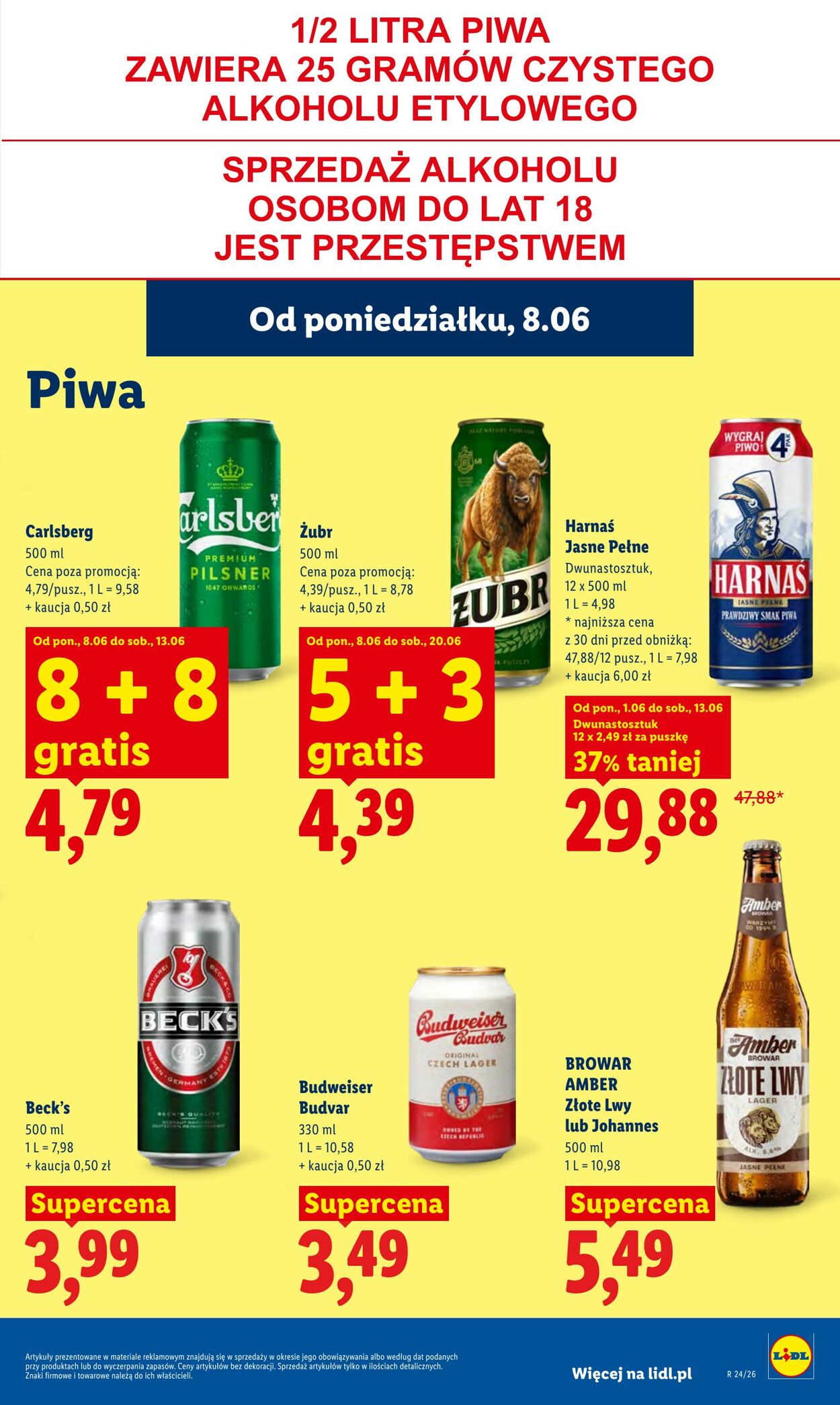 Gazetka Lidl 08.06.2026 - 10.06.2026